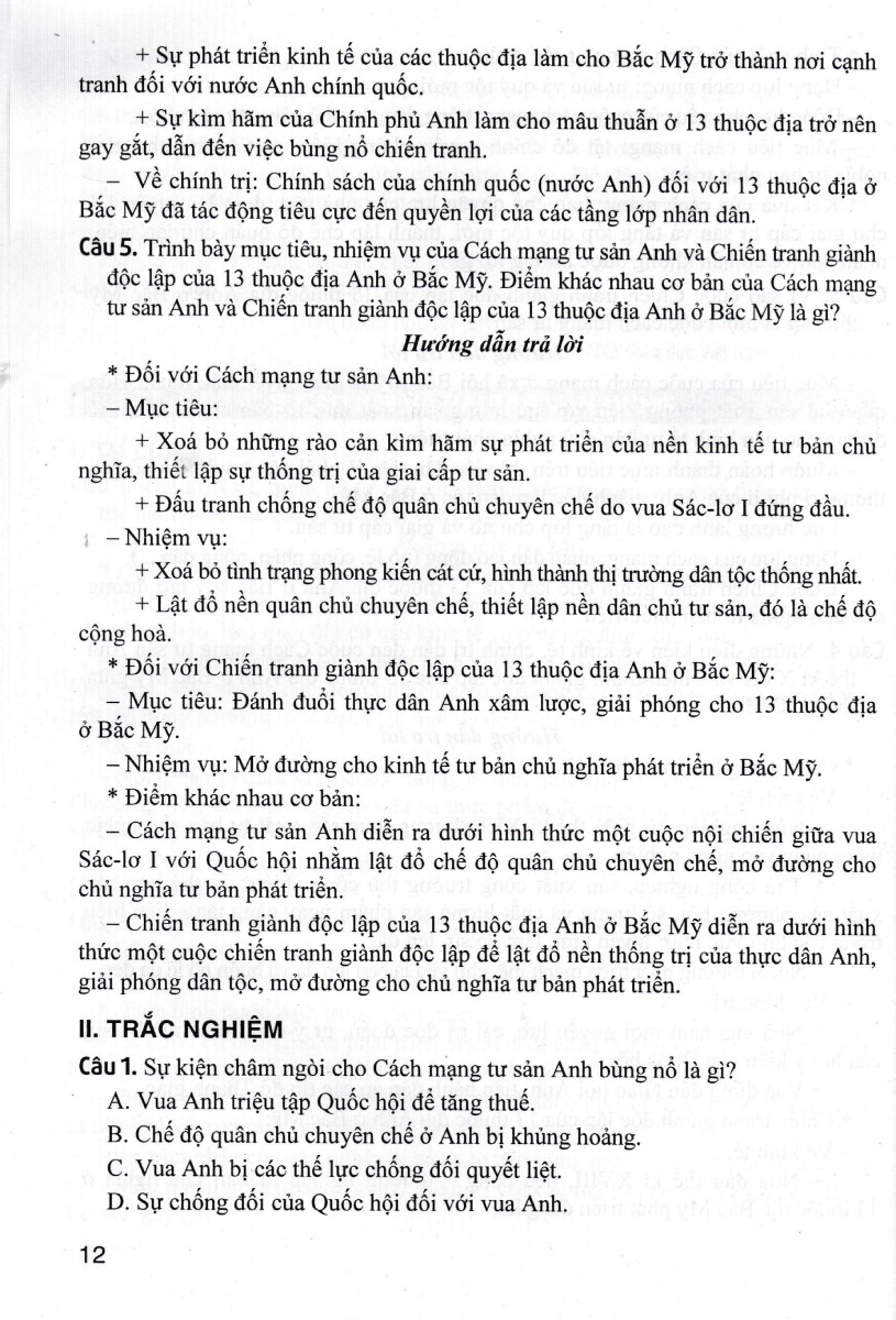 tư liệu dạy-học lịch sử 8 (dùng chung cho các bộ sgk hiện hành) - Ảnh 14