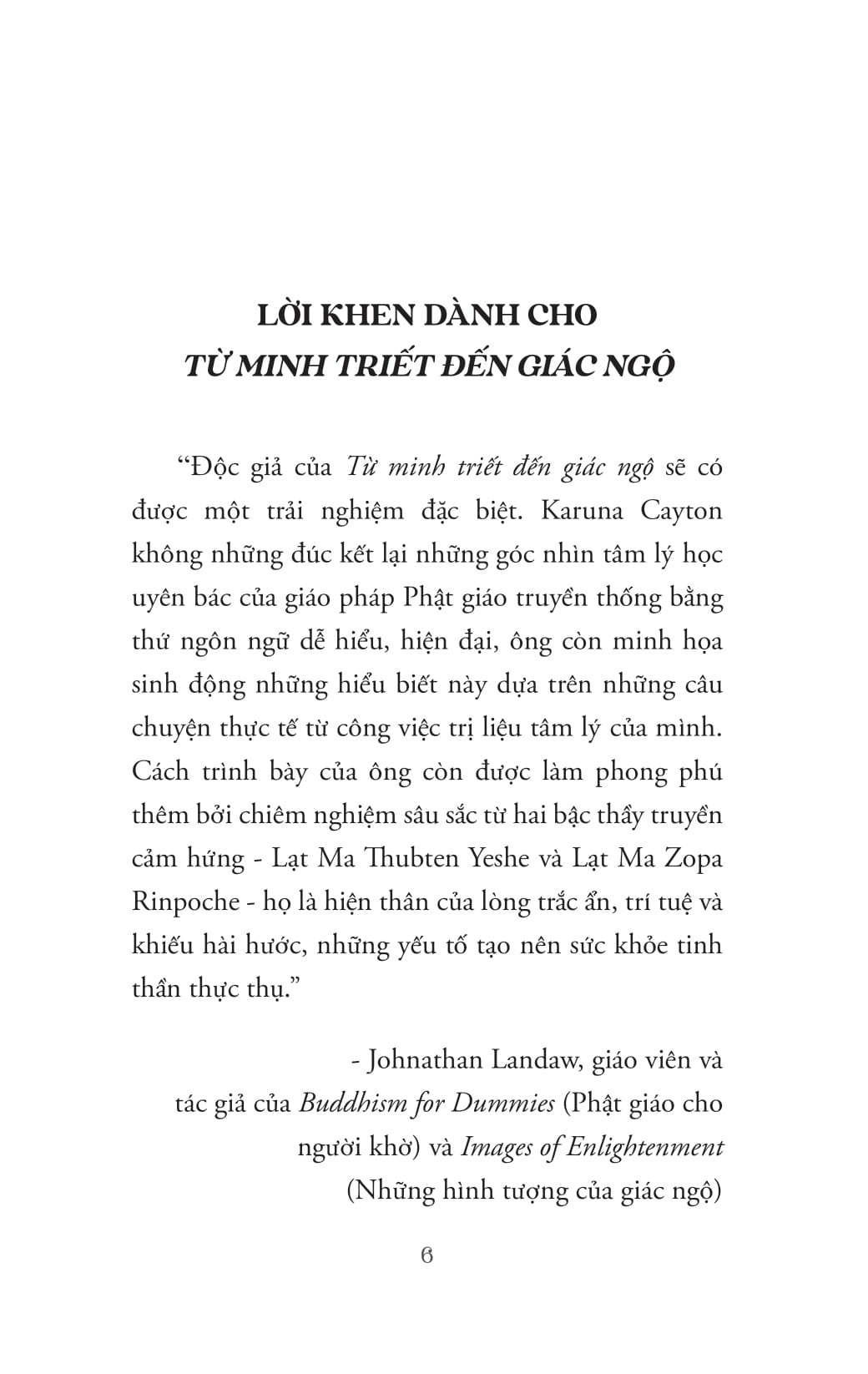 Từ Minh Triết Đến Giác Ngộ - Ảnh 4