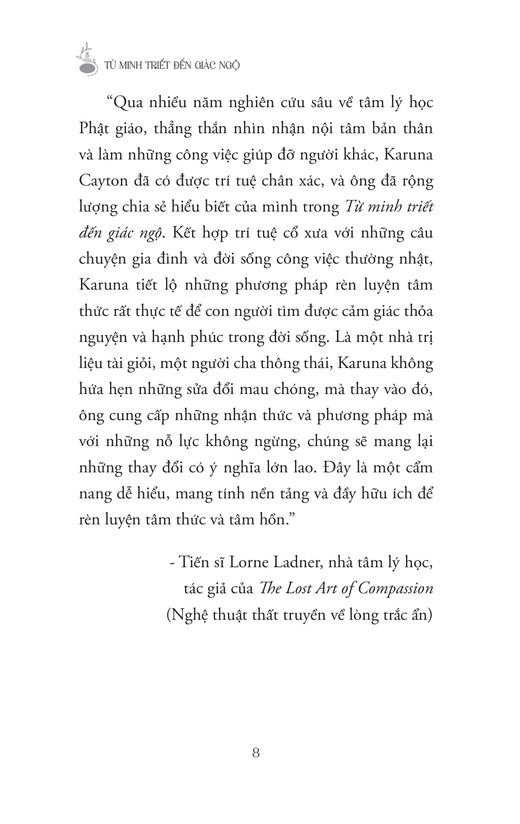 Từ Minh Triết Đến Giác Ngộ - Ảnh 6