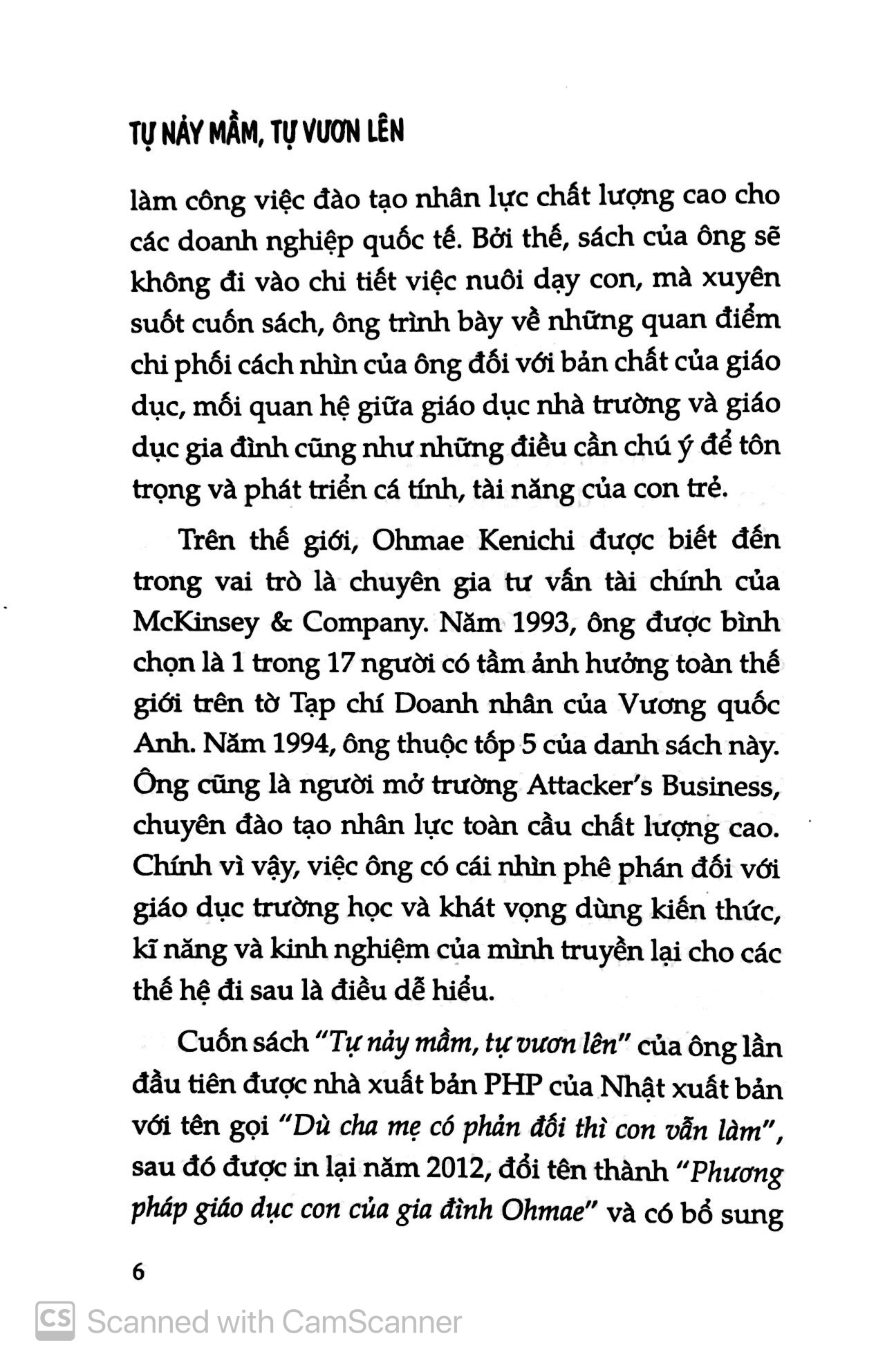 Tự Nảy Mầm, Tự Vươn Lên - Phương Pháp Giáo Dục Con Của Gia Đình Ohmae - Ảnh 9