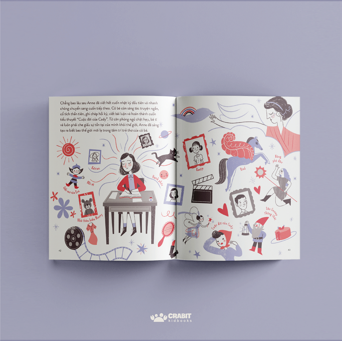 từ nhỏ bé đến phi thường - anne frank - bìa cứng - Ảnh 5