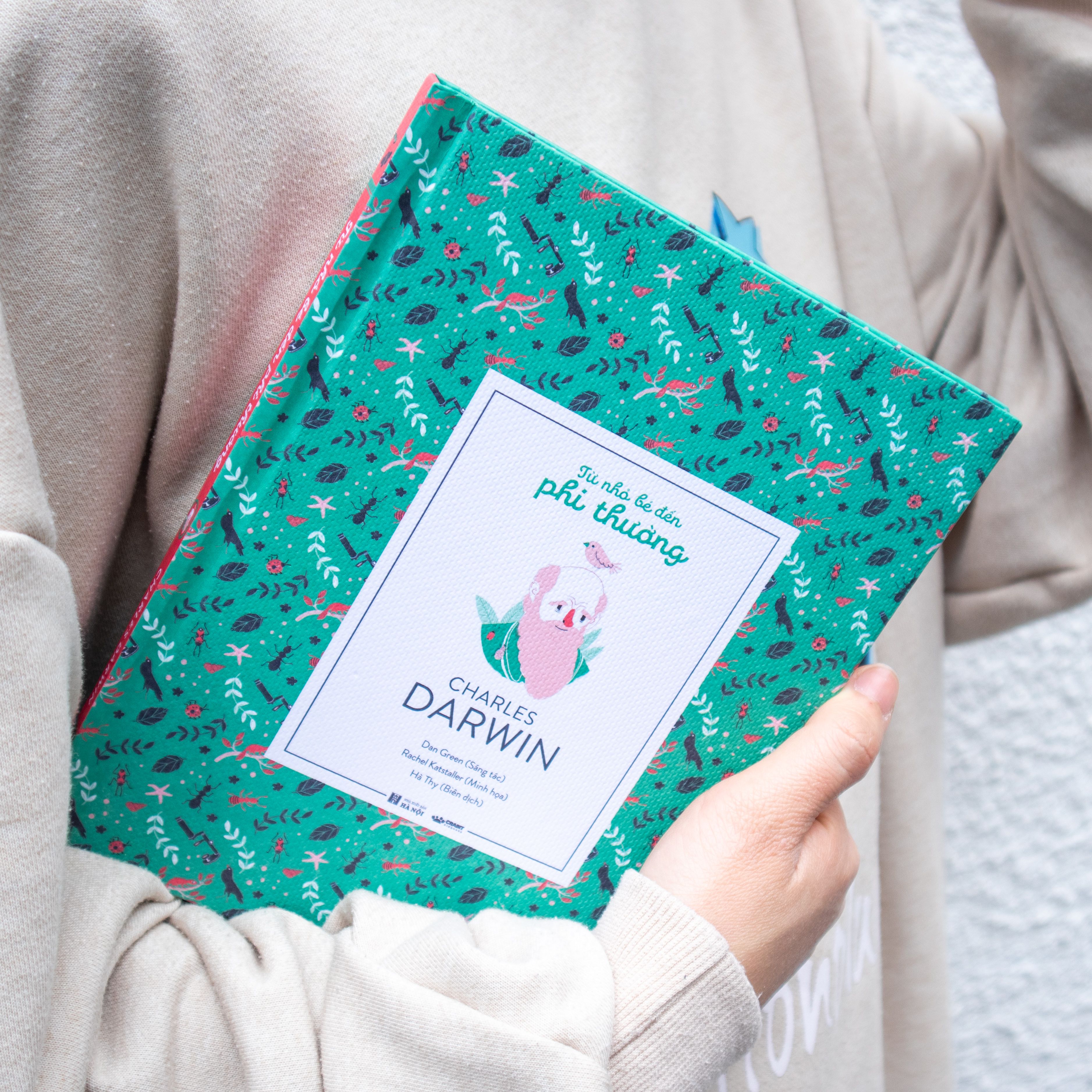 từ nhỏ bé đến phi thường - charles darwin - bìa cứng - Ảnh 8