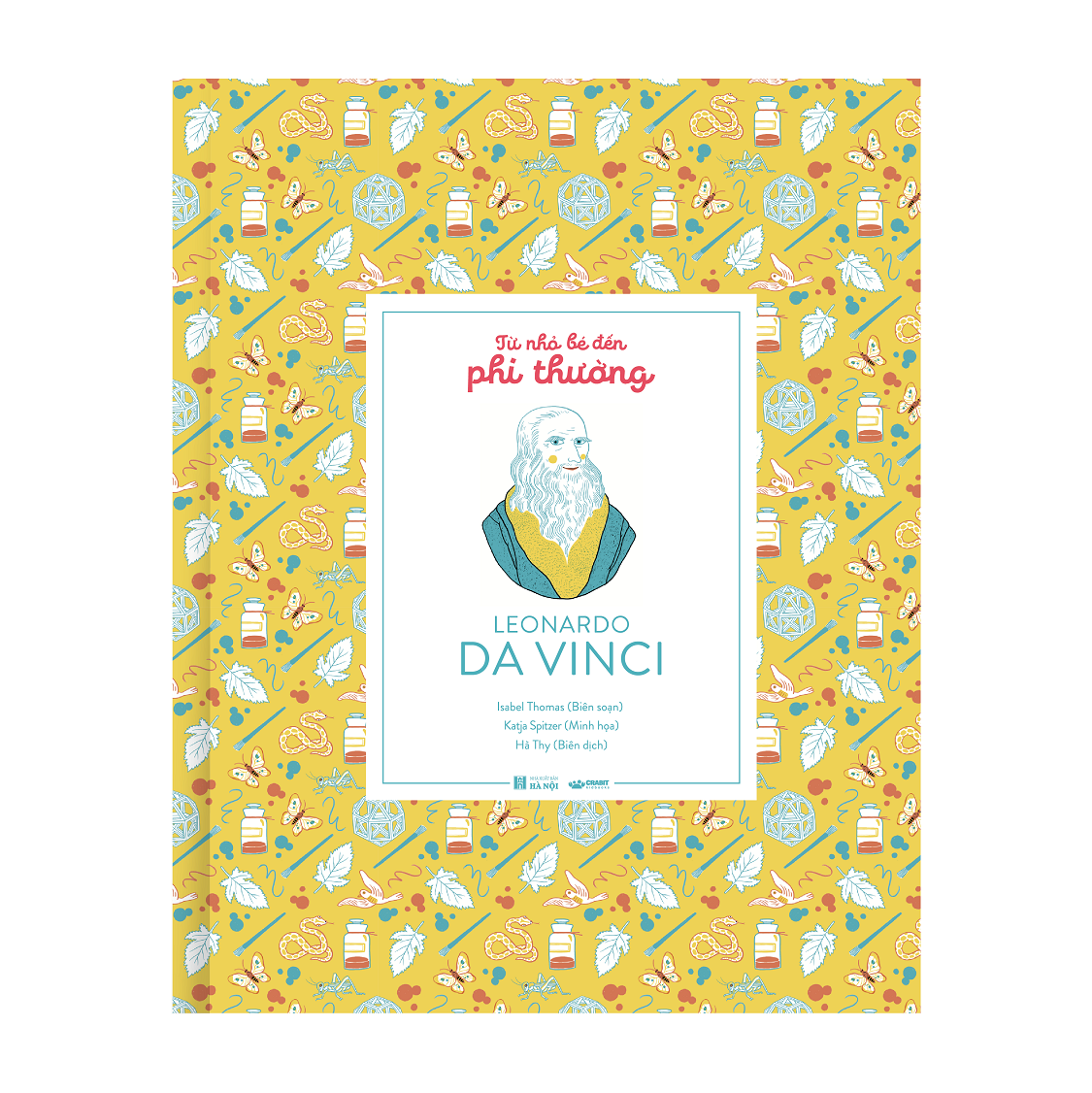 từ nhỏ bé đến phi thường - leonardo da vinci - bìa cứng - Ảnh 2