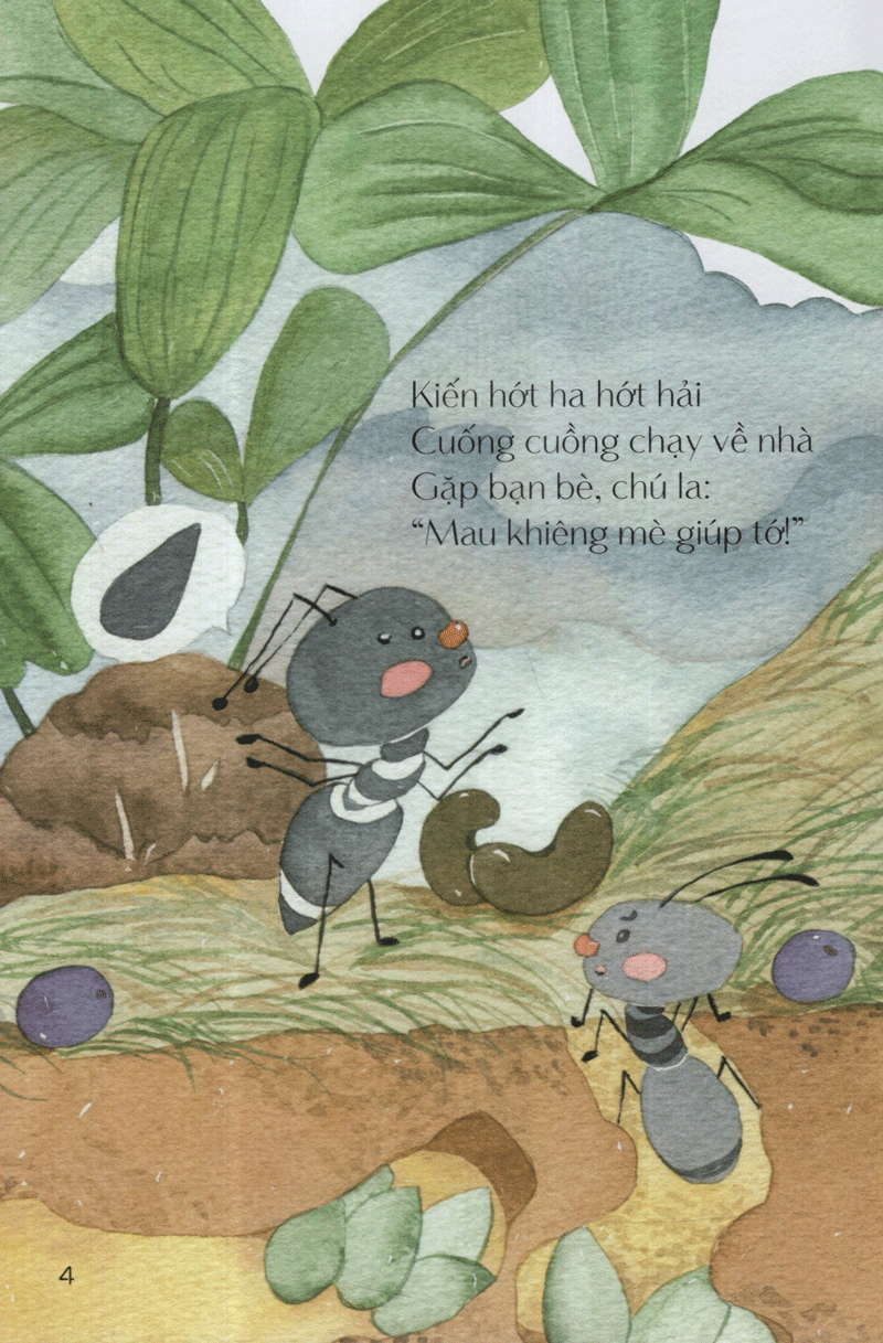 từ những hạt mầm - kiến đen tìm mè (tái bản 2019) - Ảnh 5
