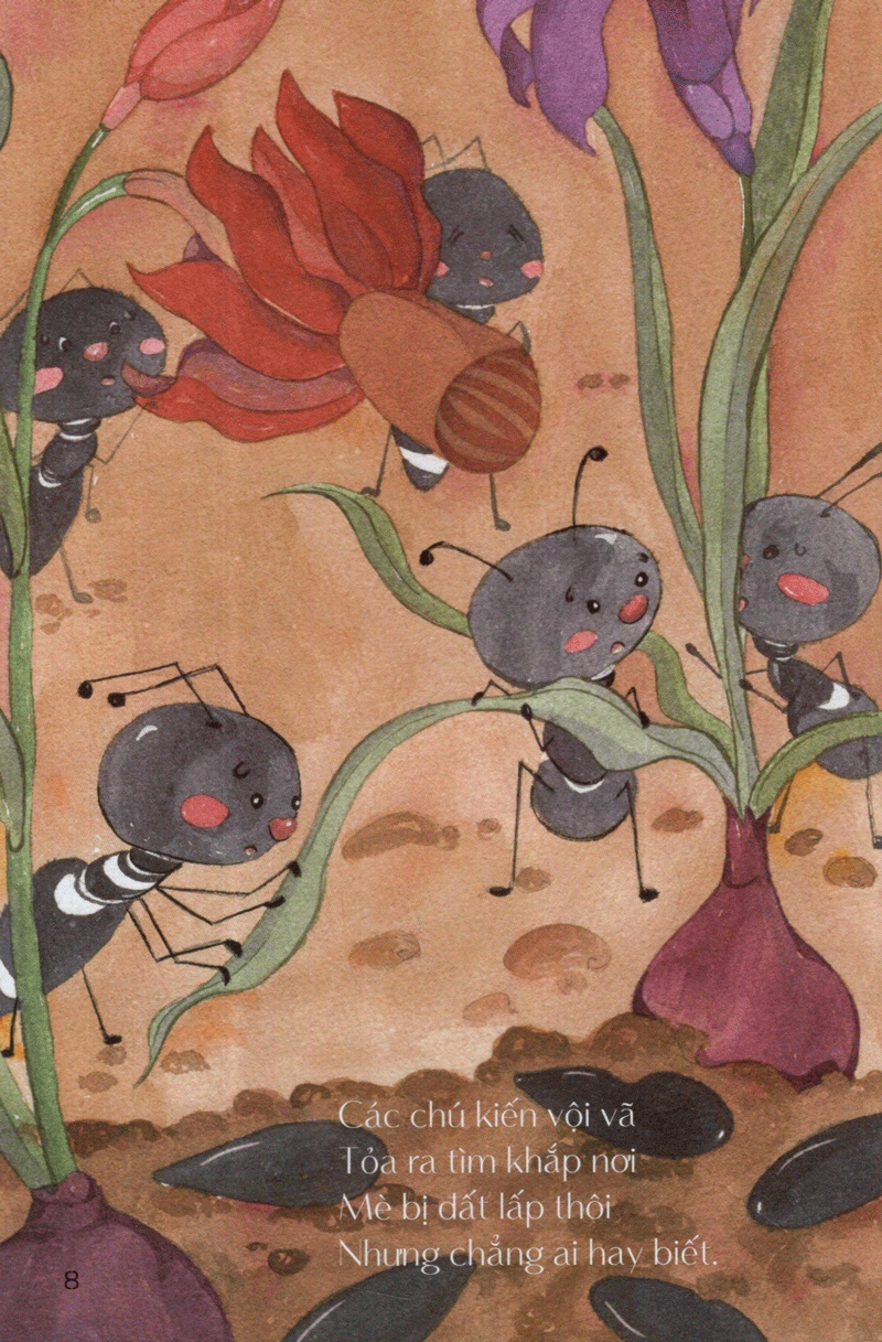 từ những hạt mầm - kiến đen tìm mè (tái bản 2019) - Ảnh 9