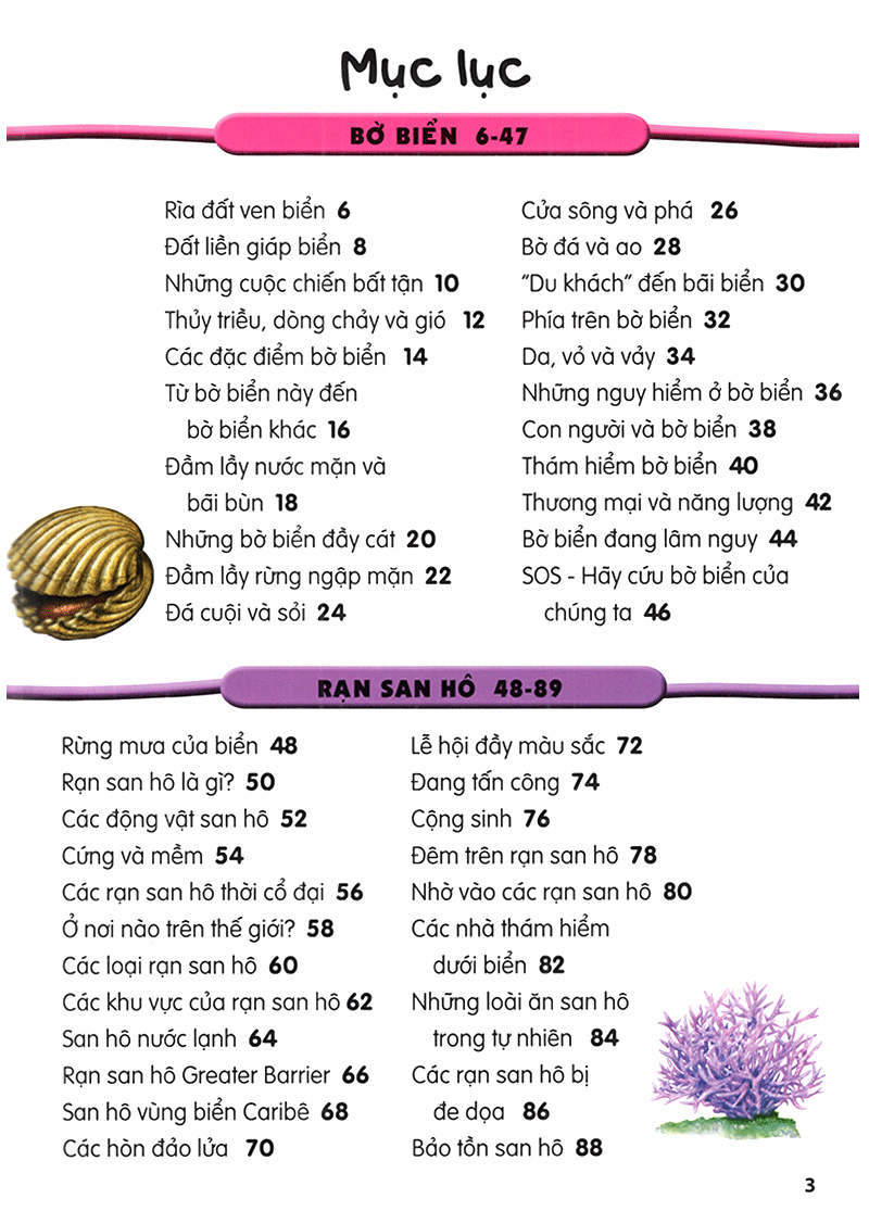 tủ sách bách khoa tri thức - 500 dữ kiện khoa học về đại dương - bìa cứng - Ảnh 4