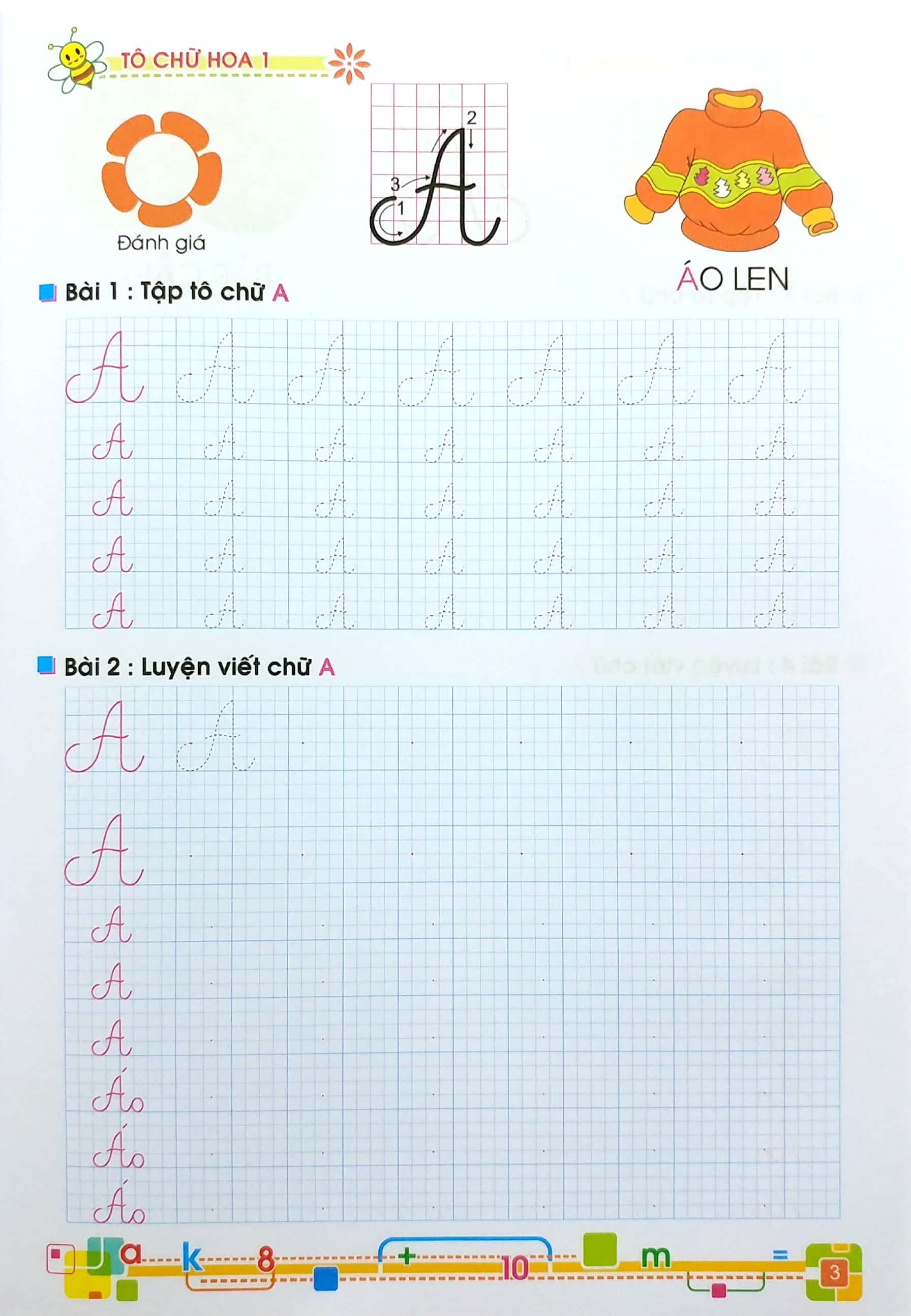 tủ sách bé vào lớp 1 - tô chữ hoa - Ảnh 3