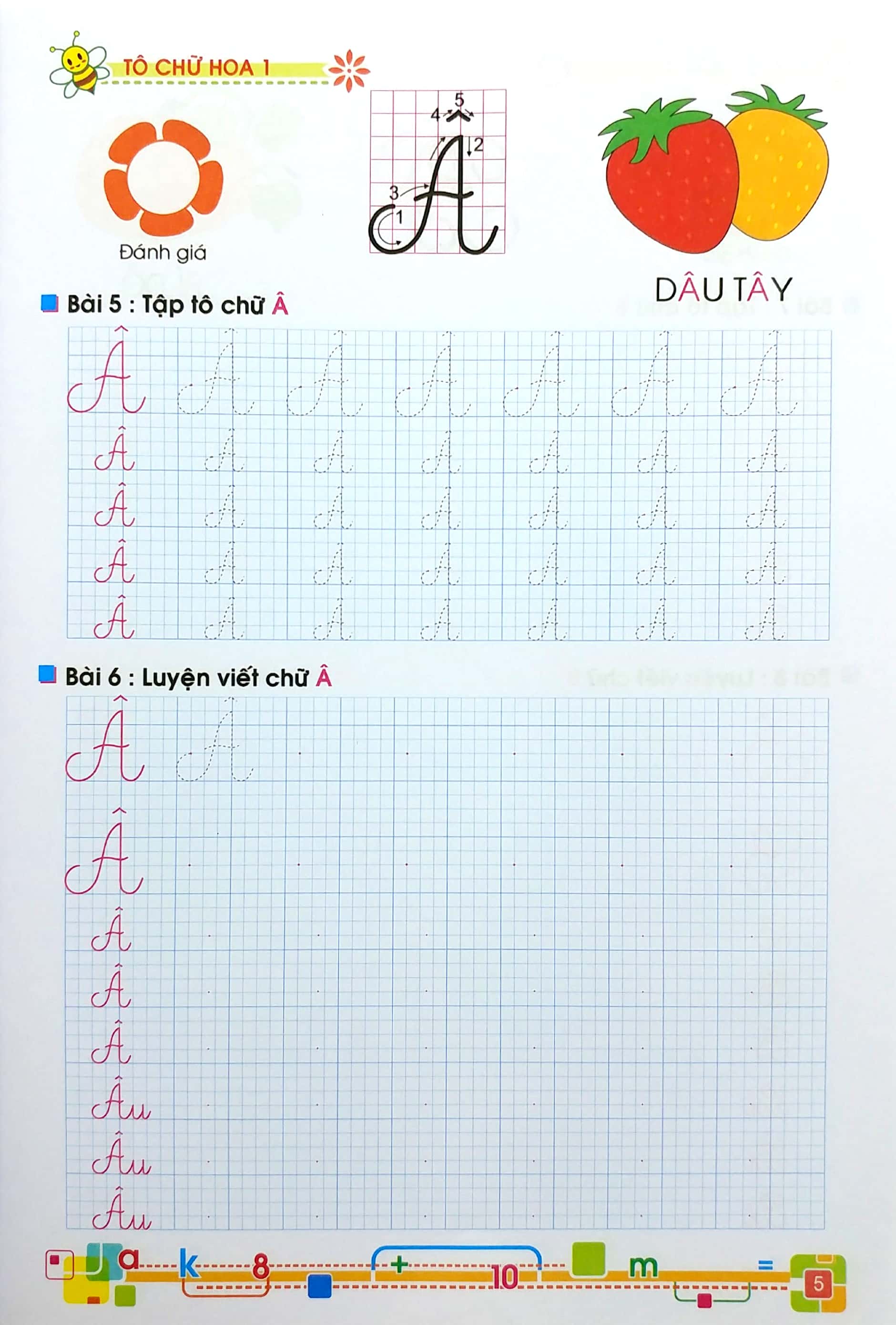 tủ sách bé vào lớp 1 - tô chữ hoa - Ảnh 5