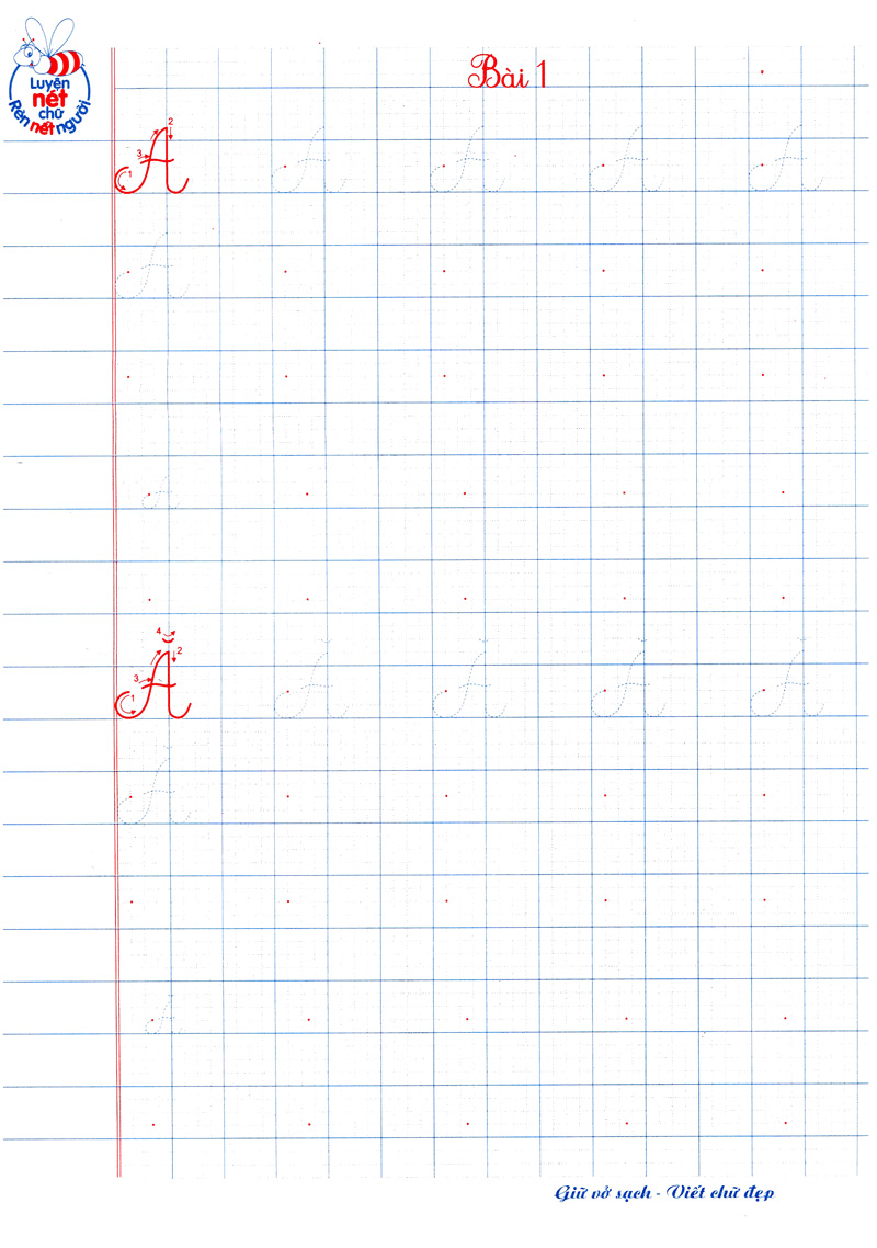 tủ sách bé vào lớp 1 - vở tập viết chữ hoa - Ảnh 3