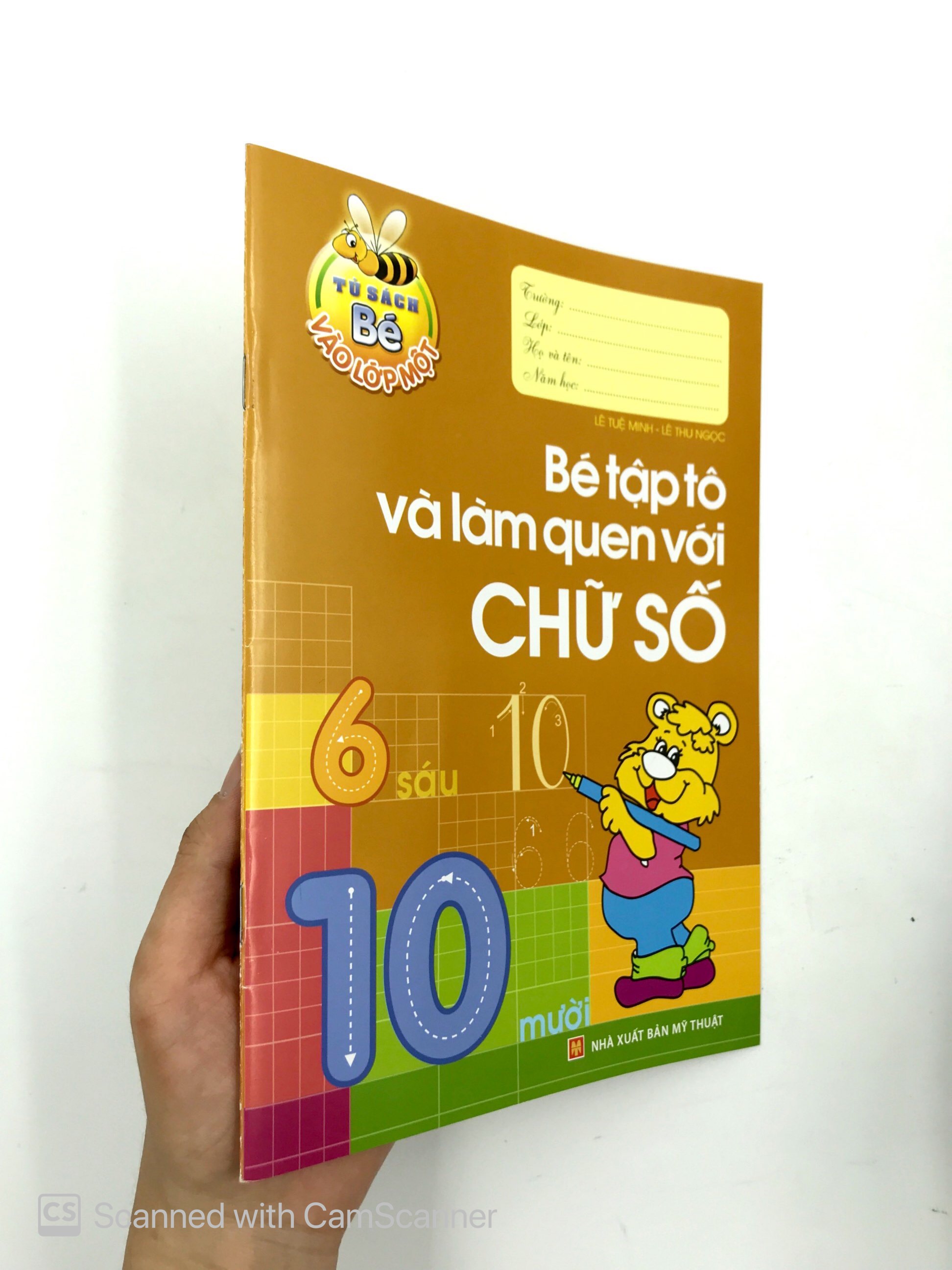 tủ sách bé vào lớp một - bé tập tô và làm quen với chữ số (tái bản 2019) - Ảnh 8