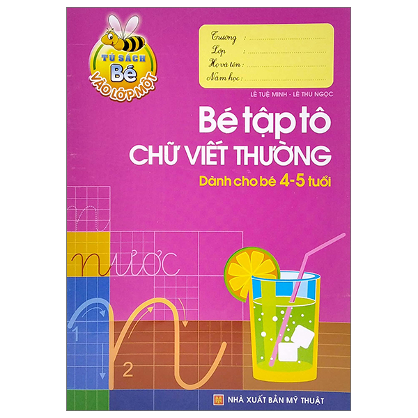 tủ sách bé vào lớp một - tập tô nét cơ bản - Ảnh 4