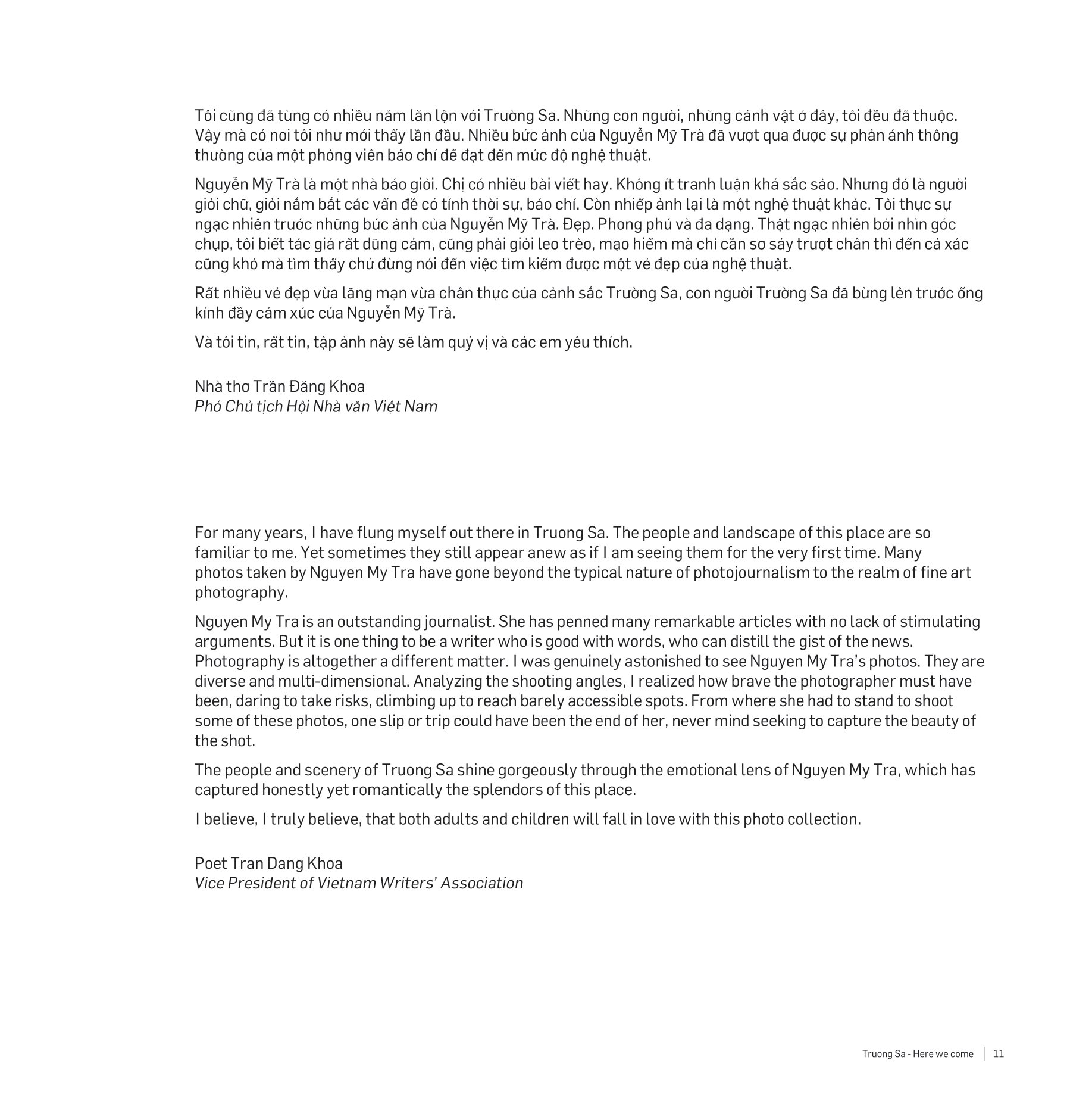 tủ sách biển đảo việt nam - trường sa - nơi ta đến - here were come (tái bản 2024) - Ảnh 10