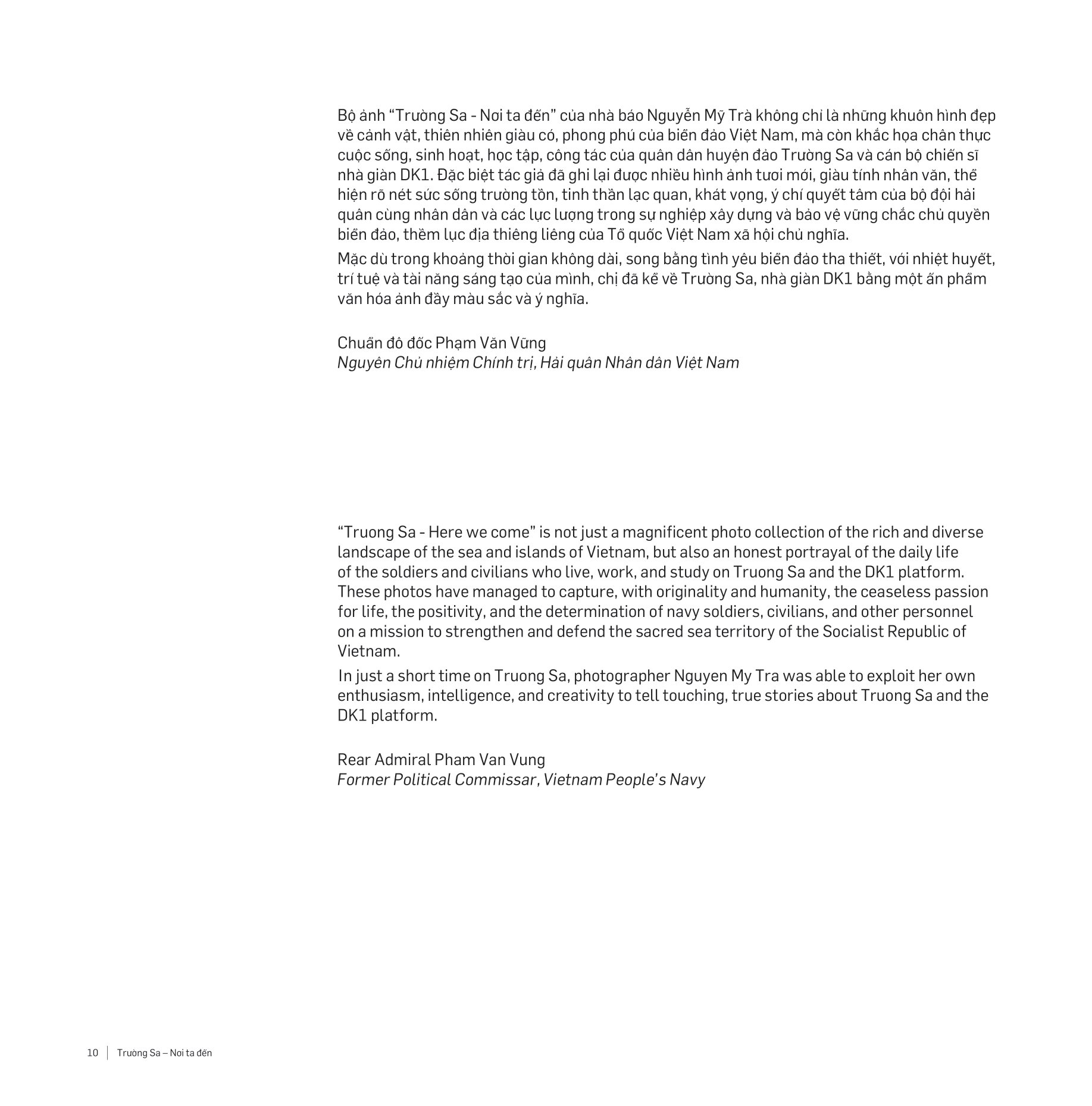 tủ sách biển đảo việt nam - trường sa - nơi ta đến - here were come (tái bản 2024) - Ảnh 9