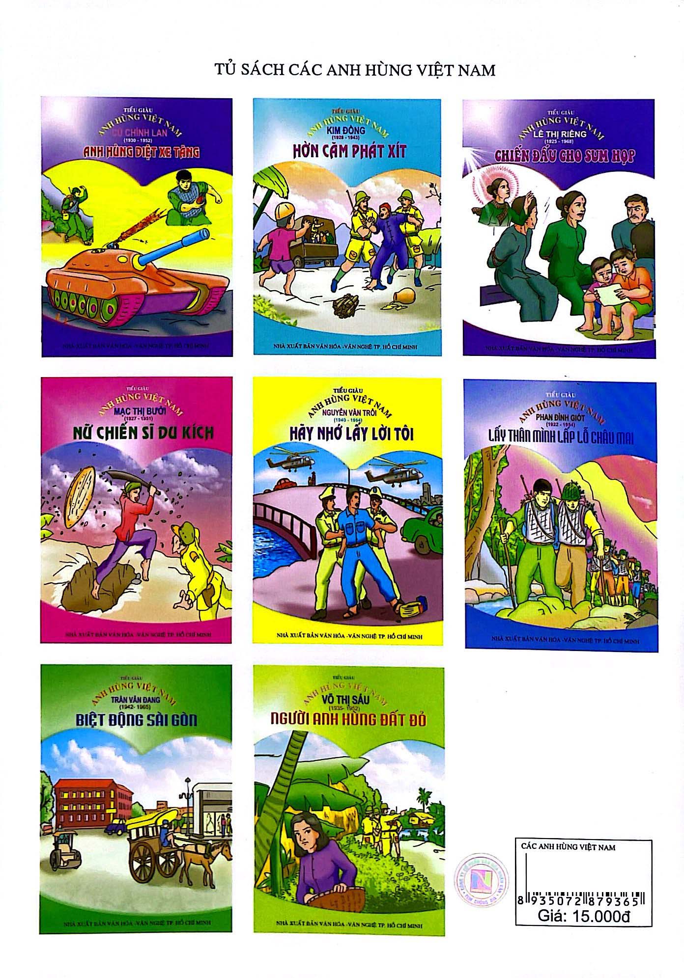 Tủ Sách Các Anh Hùng Việt Nam - Hờn Căm Phát Xít - Ảnh 6