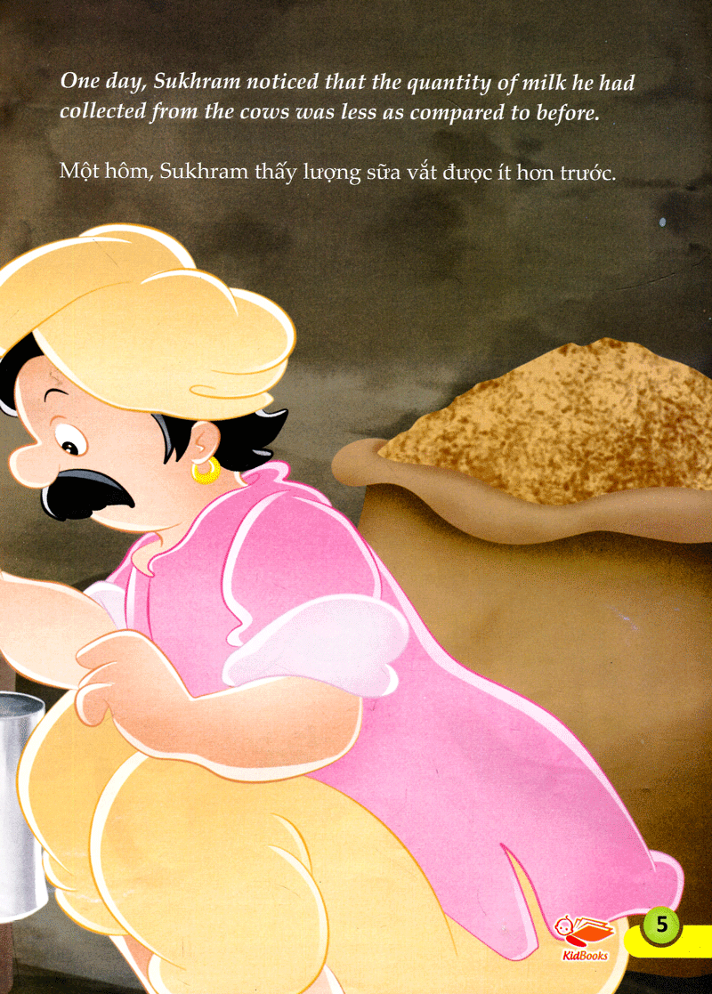 tủ sách câu chuyện đạo đức - quyết định của bò (song ngữ) - Ảnh 6