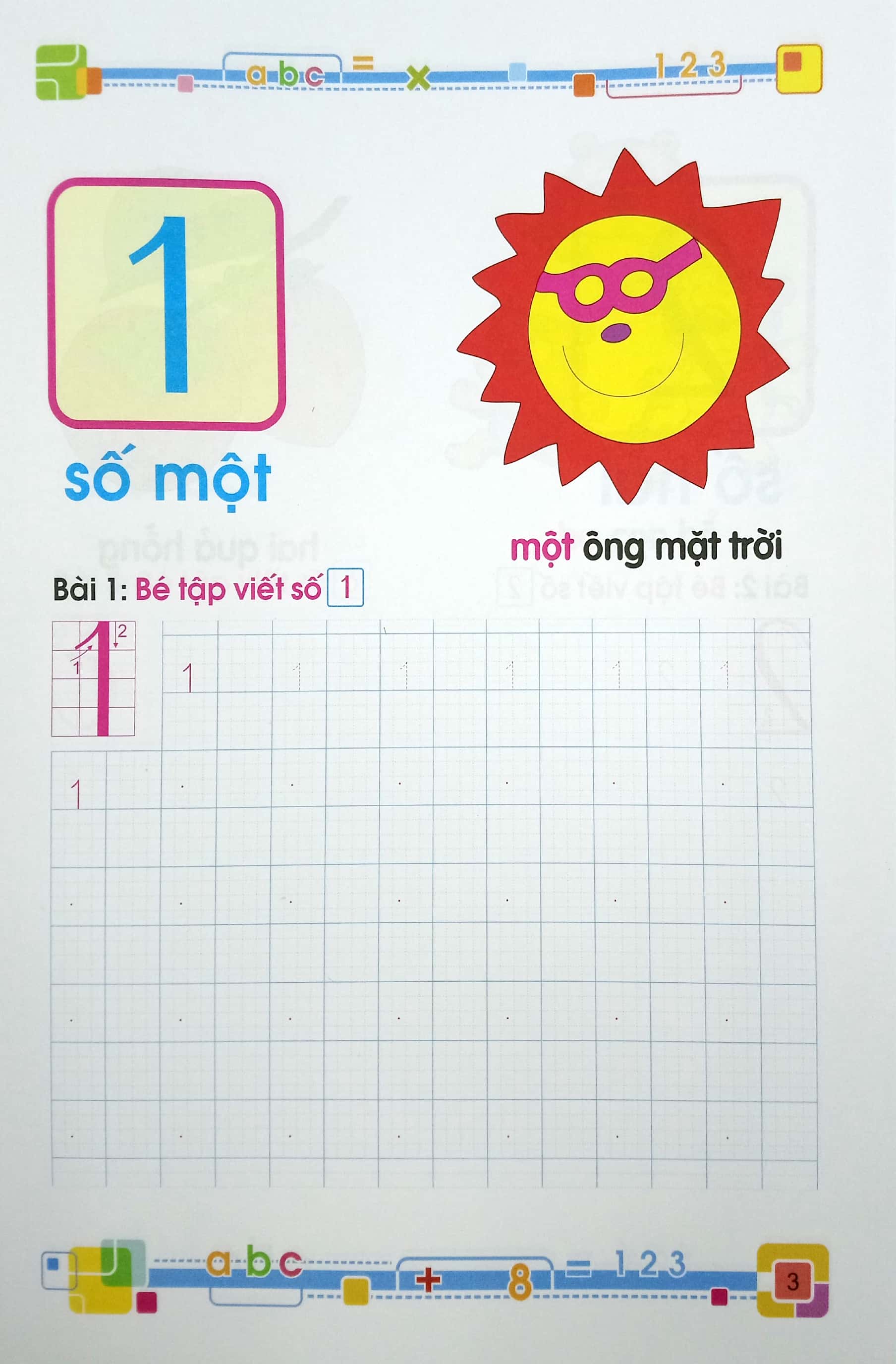 tủ sách cho bé vào lớp 1 - bé học toán dành cho học sinh mẫu giáo lớn - Ảnh 2