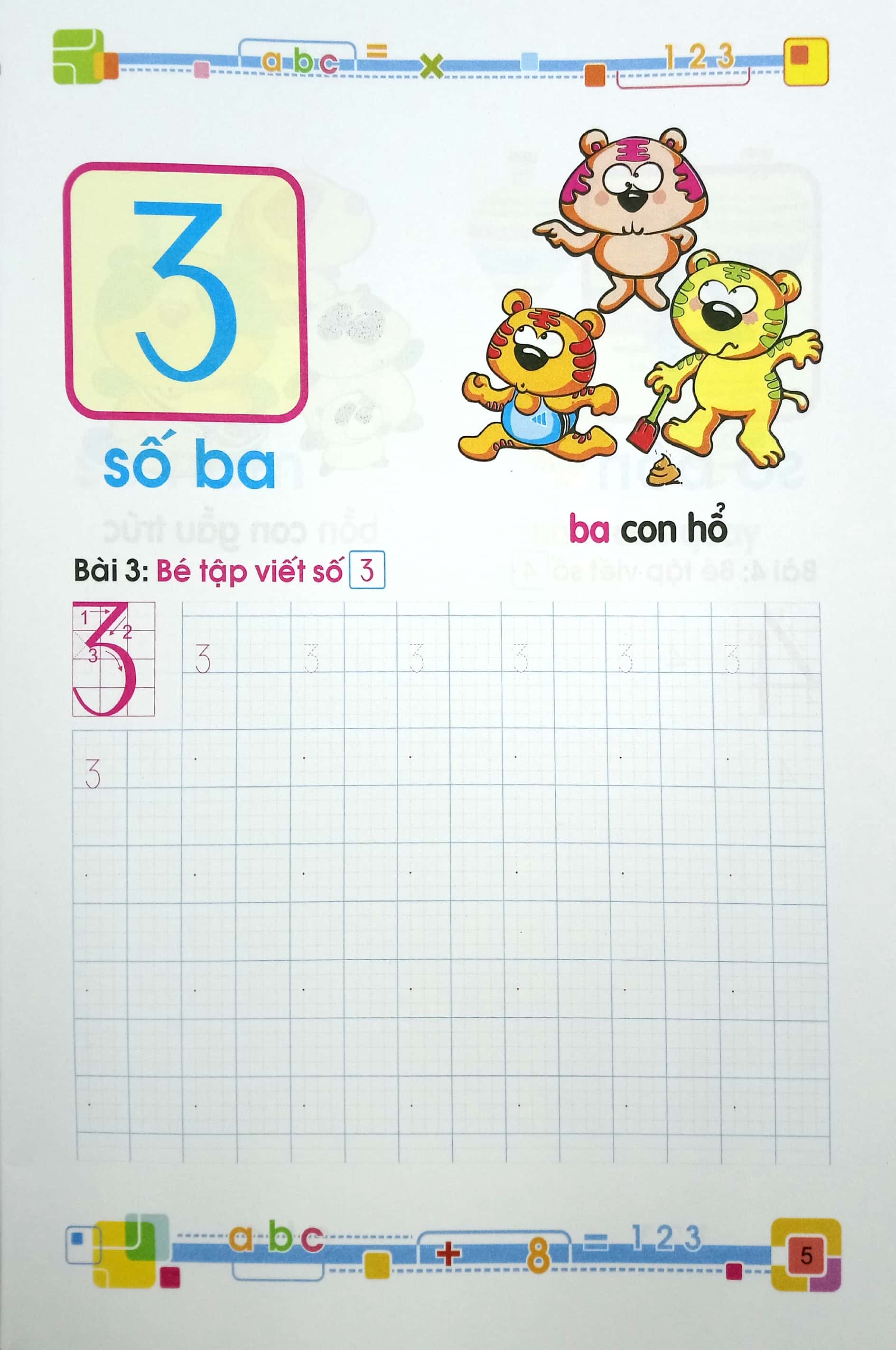 tủ sách cho bé vào lớp 1 - bé học toán dành cho học sinh mẫu giáo lớn - Ảnh 4