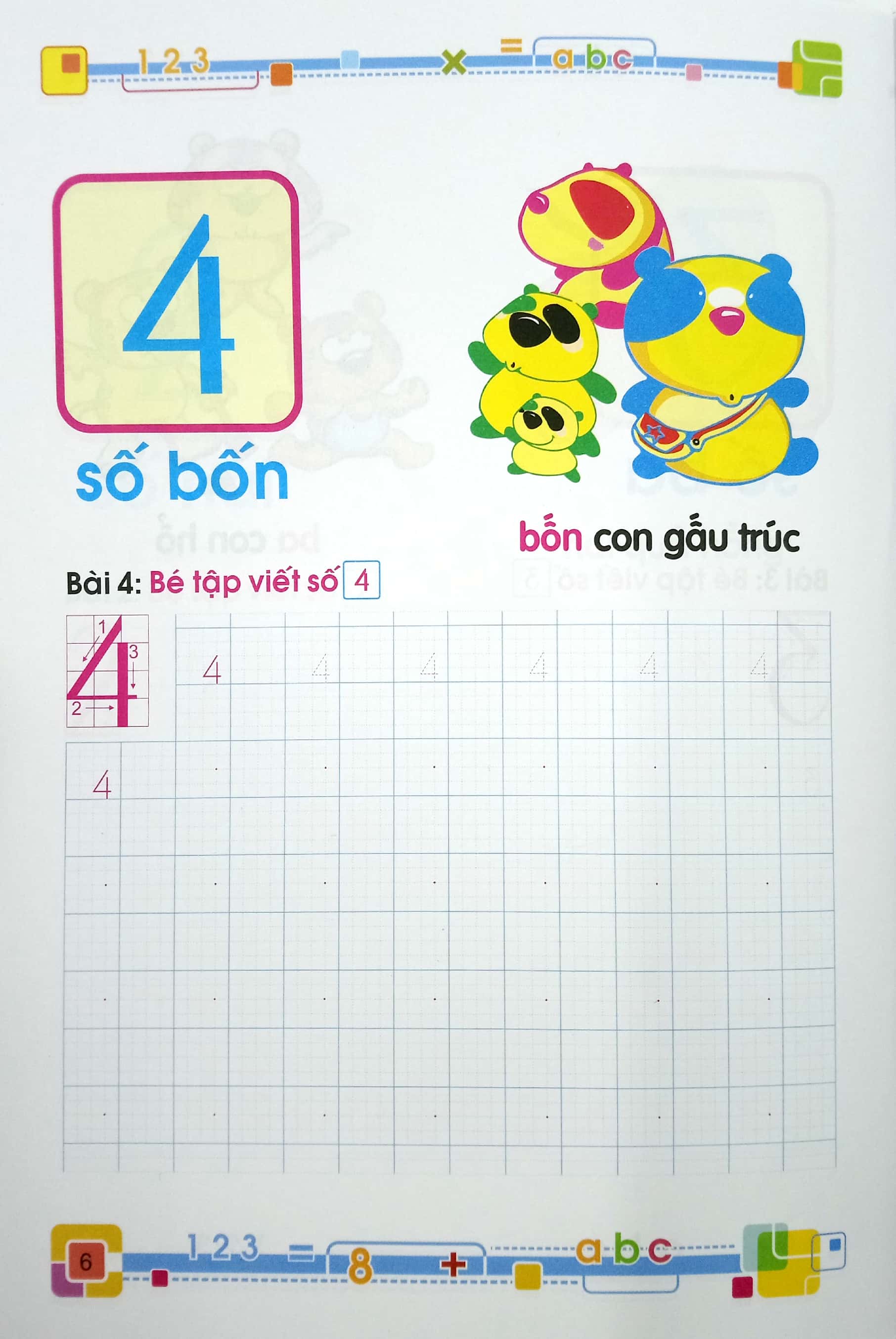 tủ sách cho bé vào lớp 1 - bé học toán dành cho học sinh mẫu giáo lớn - Ảnh 5