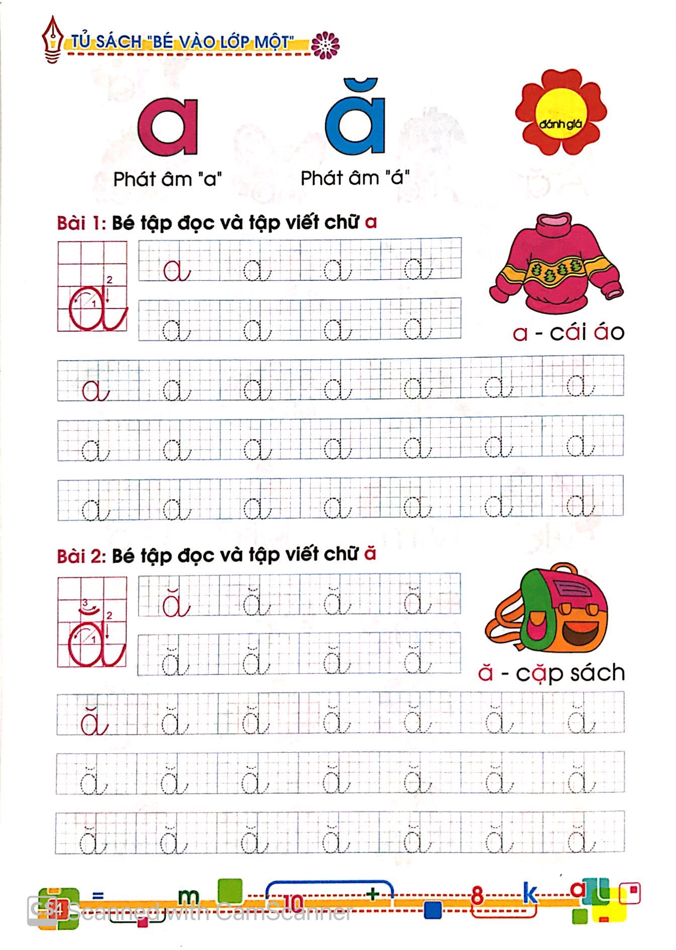 tủ sách cho bé vào lớp 1 - bé tập đọc và tập viết - Ảnh 3