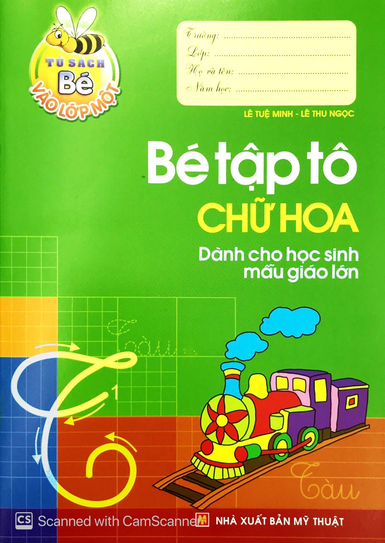 tủ sách cho bé vào lớp 1 - bé tập tô chữ hoa dành cho học sinh mẫu giáo lớn - Ảnh 2