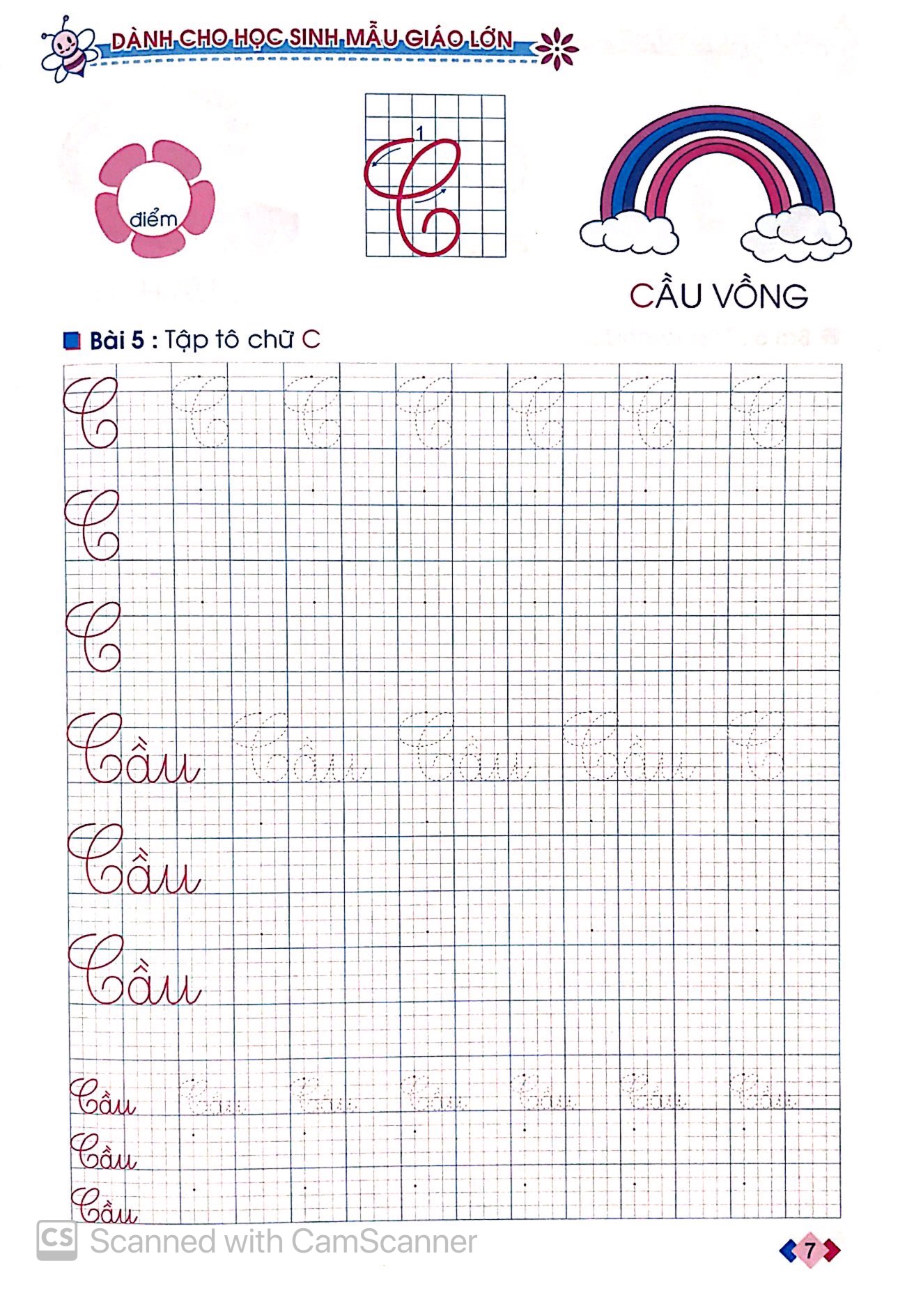 tủ sách cho bé vào lớp 1 - bé tập tô chữ hoa dành cho học sinh mẫu giáo lớn - Ảnh 7