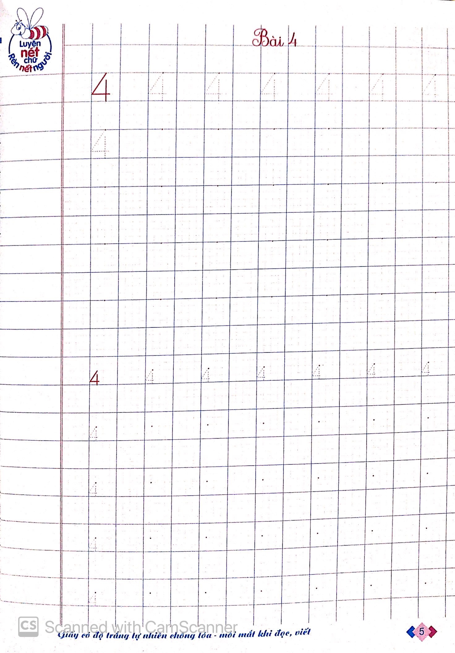 tủ sách cho bé vào lớp 1 - vở tập viết chữ số (dành cho trẻ mẫu giáo 5 - 6 tuổi) - tái bản 2020 - Ảnh 6