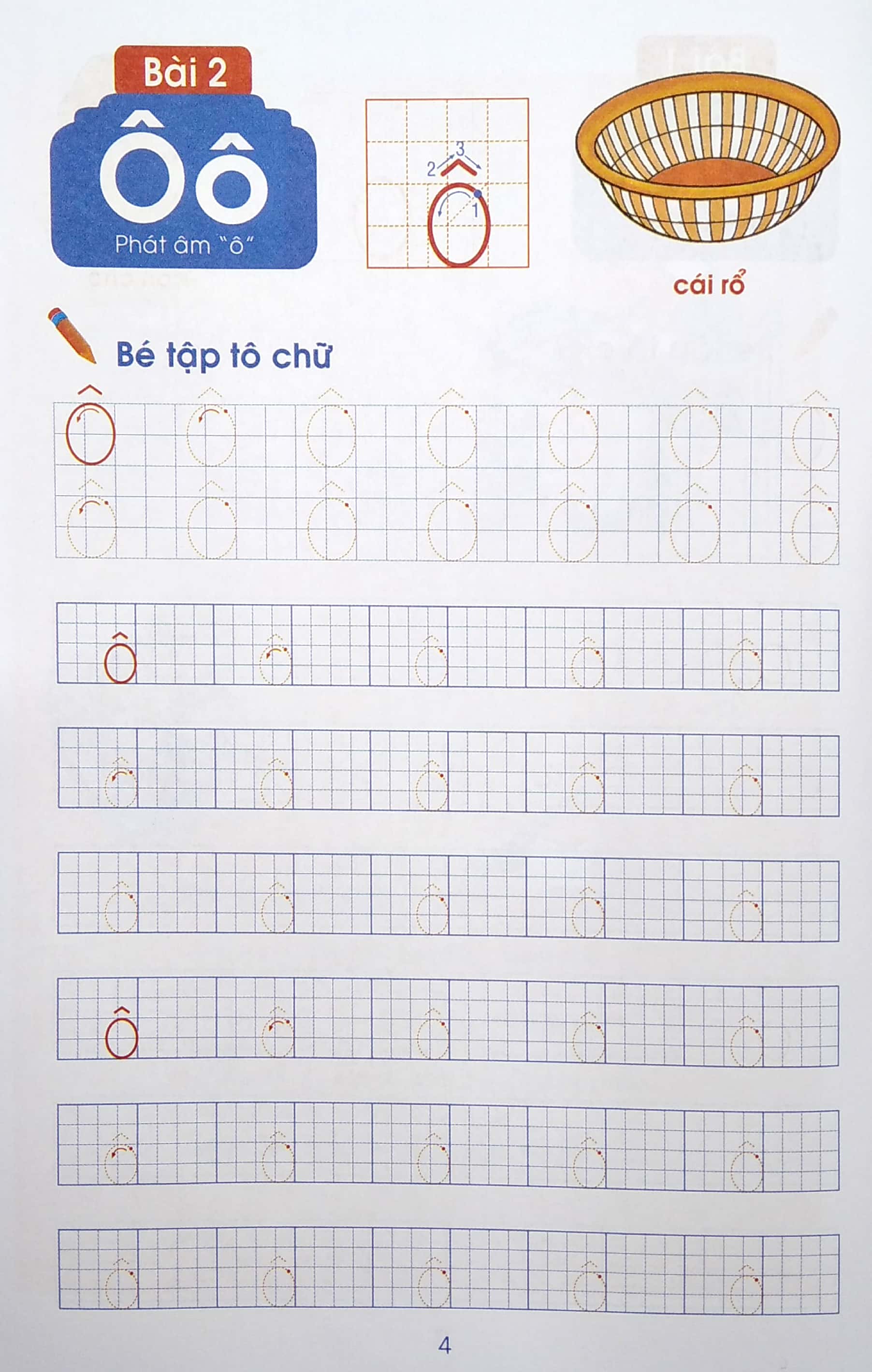 tủ sách chuẩn bị cho bé vào lớp 1 - bé tô màu chữ cái (5-6 tuổi) - Ảnh 5