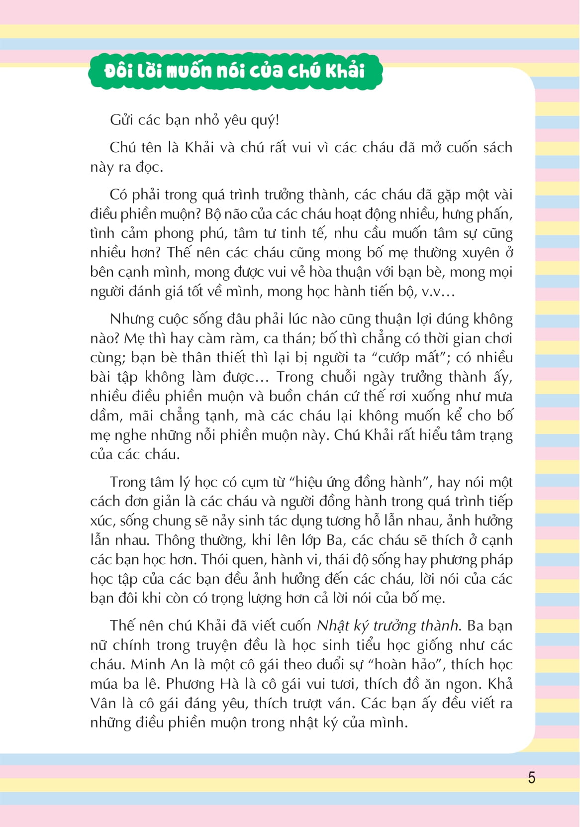 tủ sách cùng con trưởng thành - nhật ký trưởng thành - bố mẹ mình vẫn là tốt nhất - Ảnh 4
