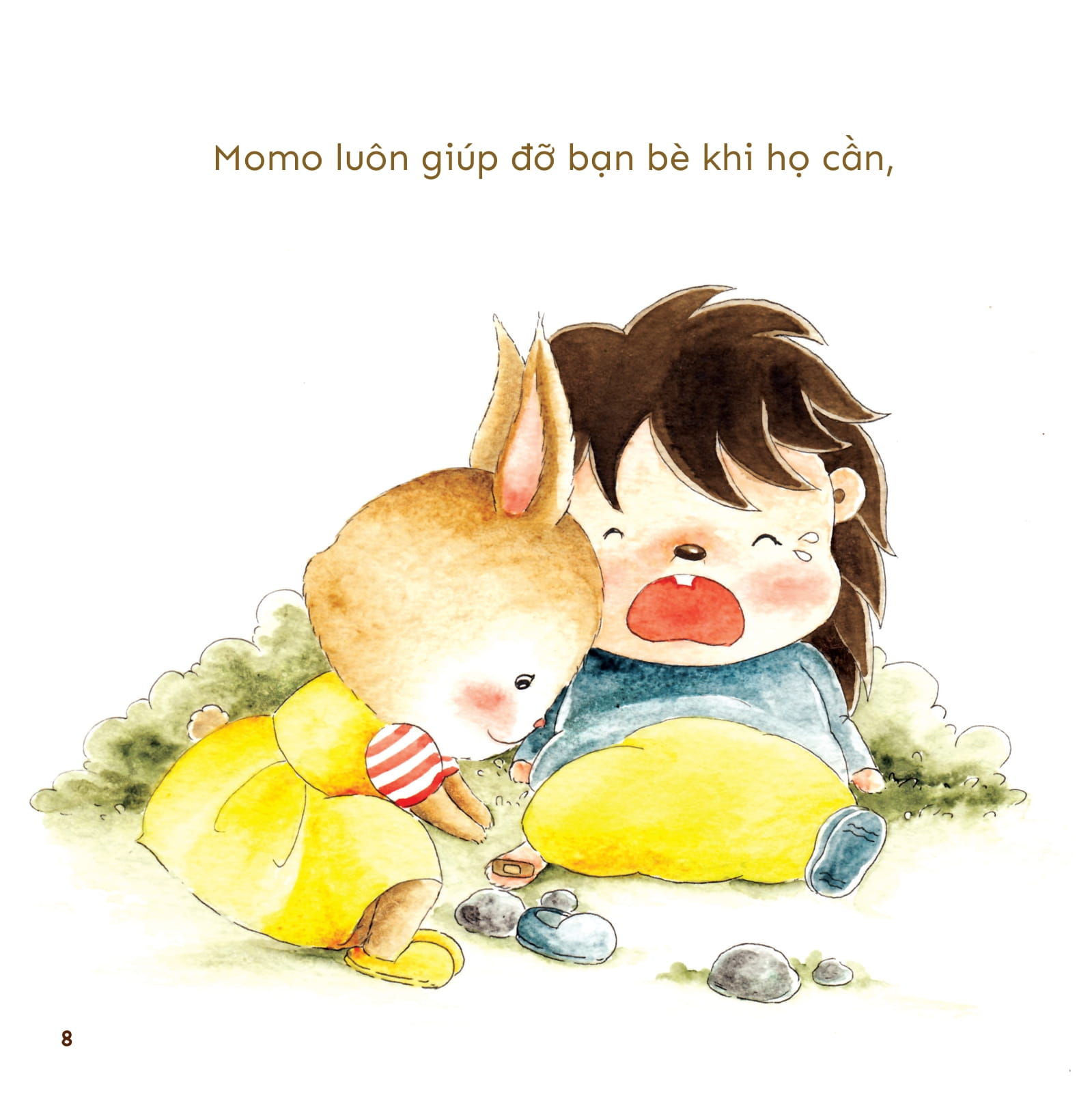 tủ sách cùng con trưởng thành - những câu chuyện giúp trẻ quản lý cảm xúc - học cách quan tâm - Ảnh 13