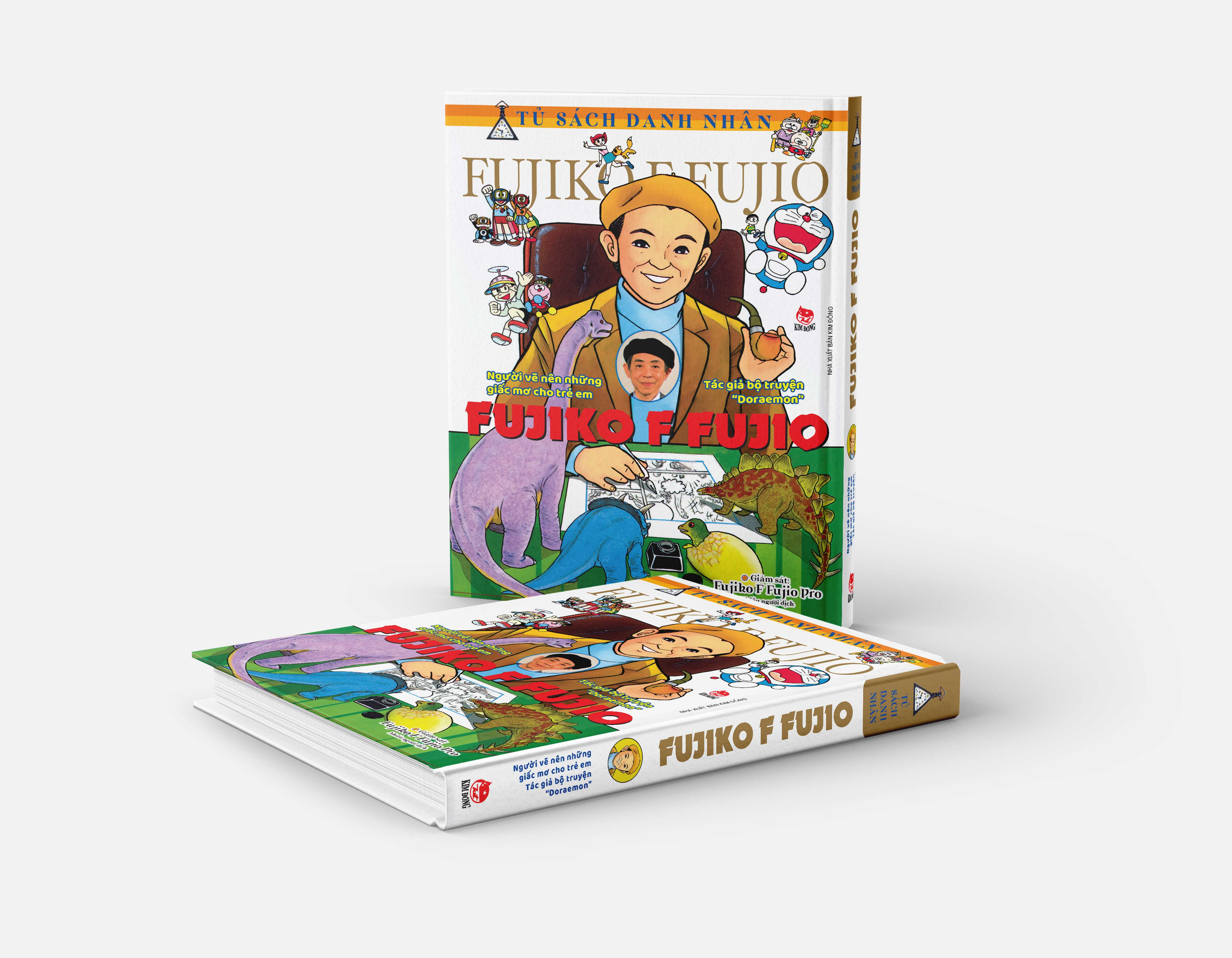 tủ sách danh nhân - fujiko f fujio - người vẽ nên những giấc mơ cho trẻ em - tác giả bộ truyện "doraemon" fujiko f fujio - bìa cứng - Ảnh 3