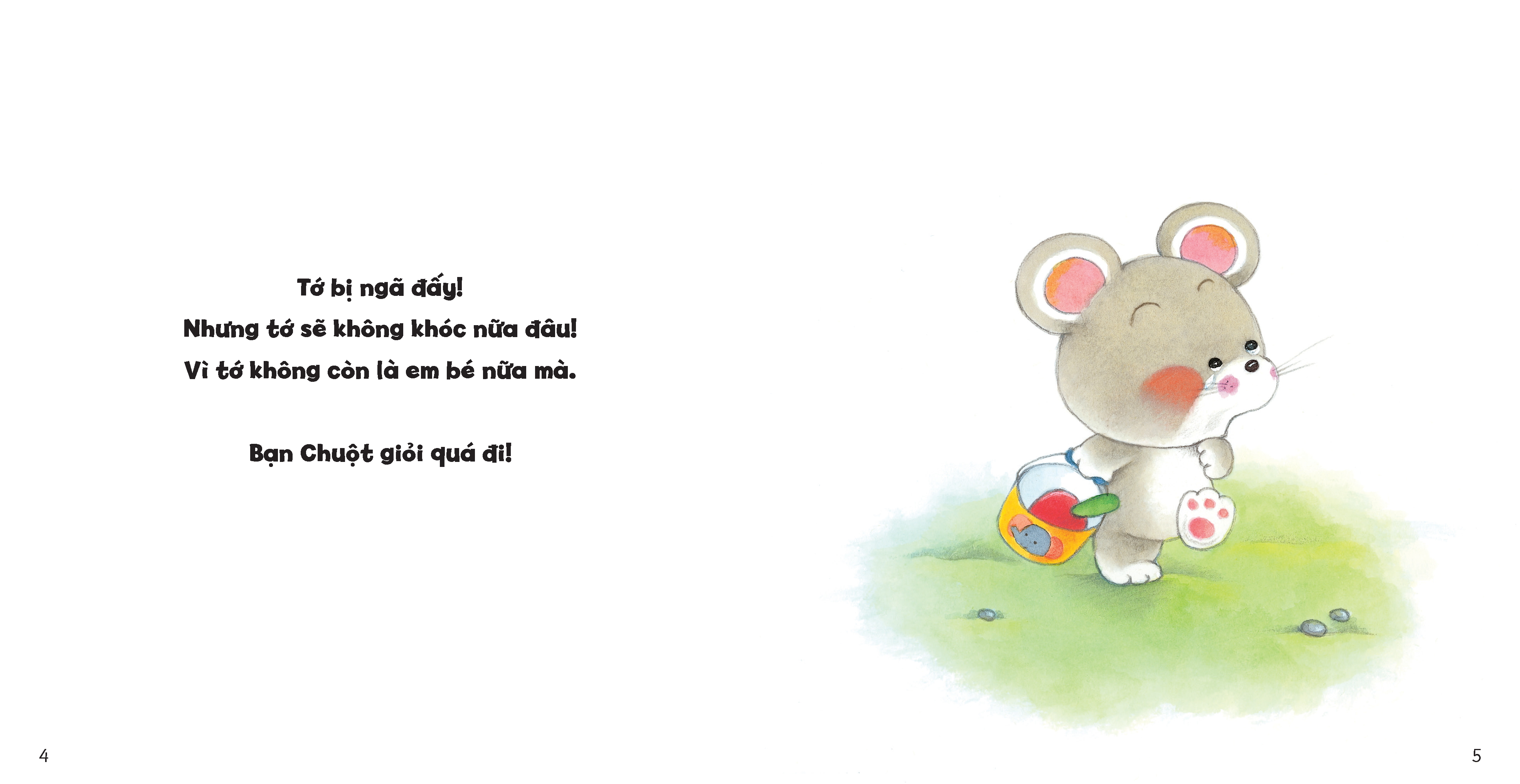 tủ sách ehon cho bé - bạn nào đang khóc nhỉ?​ - bìa cứng - Ảnh 4