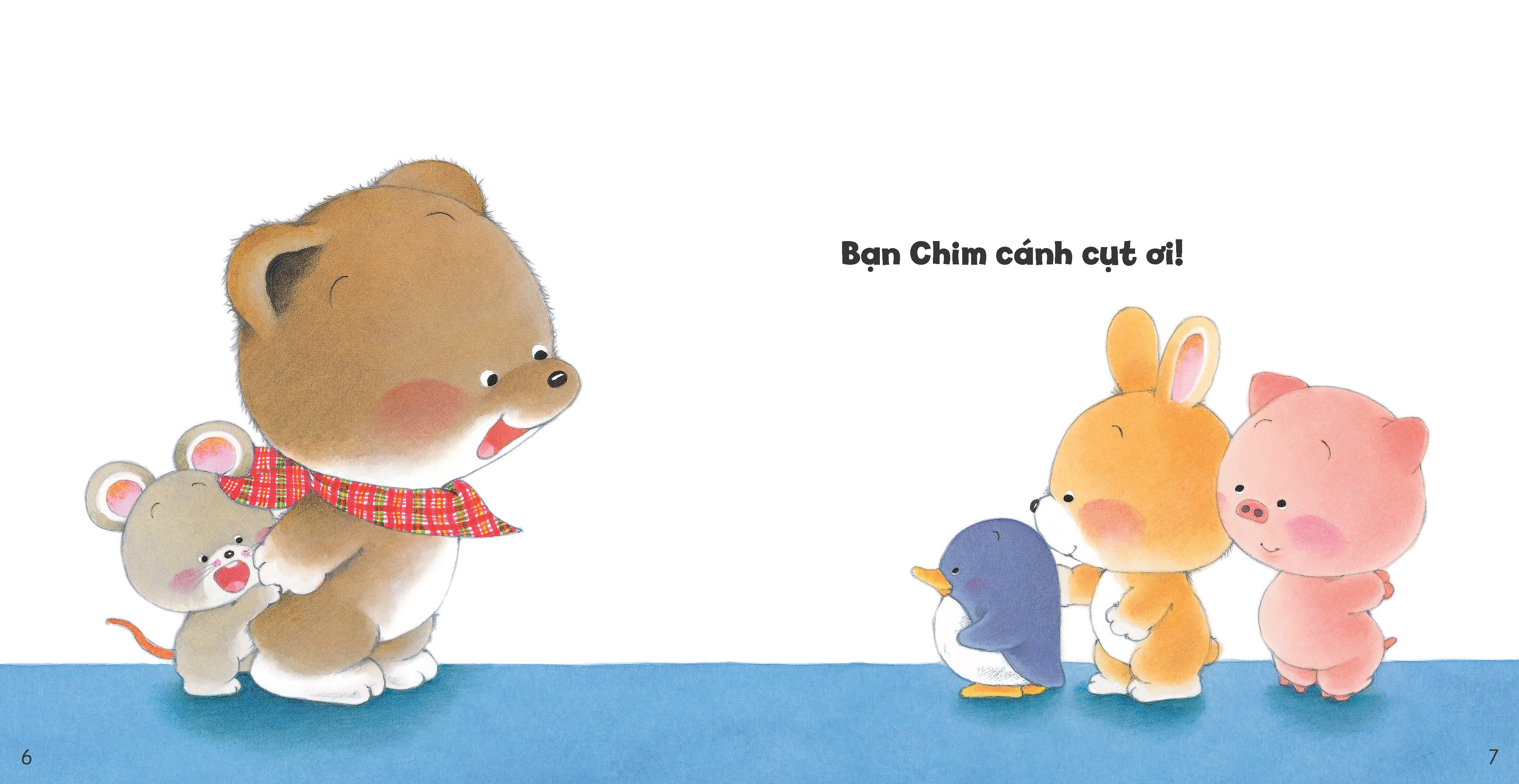 tủ sách ehon cho bé - bé điểm danh nào! vâng! - bìa cứng - Ảnh 3