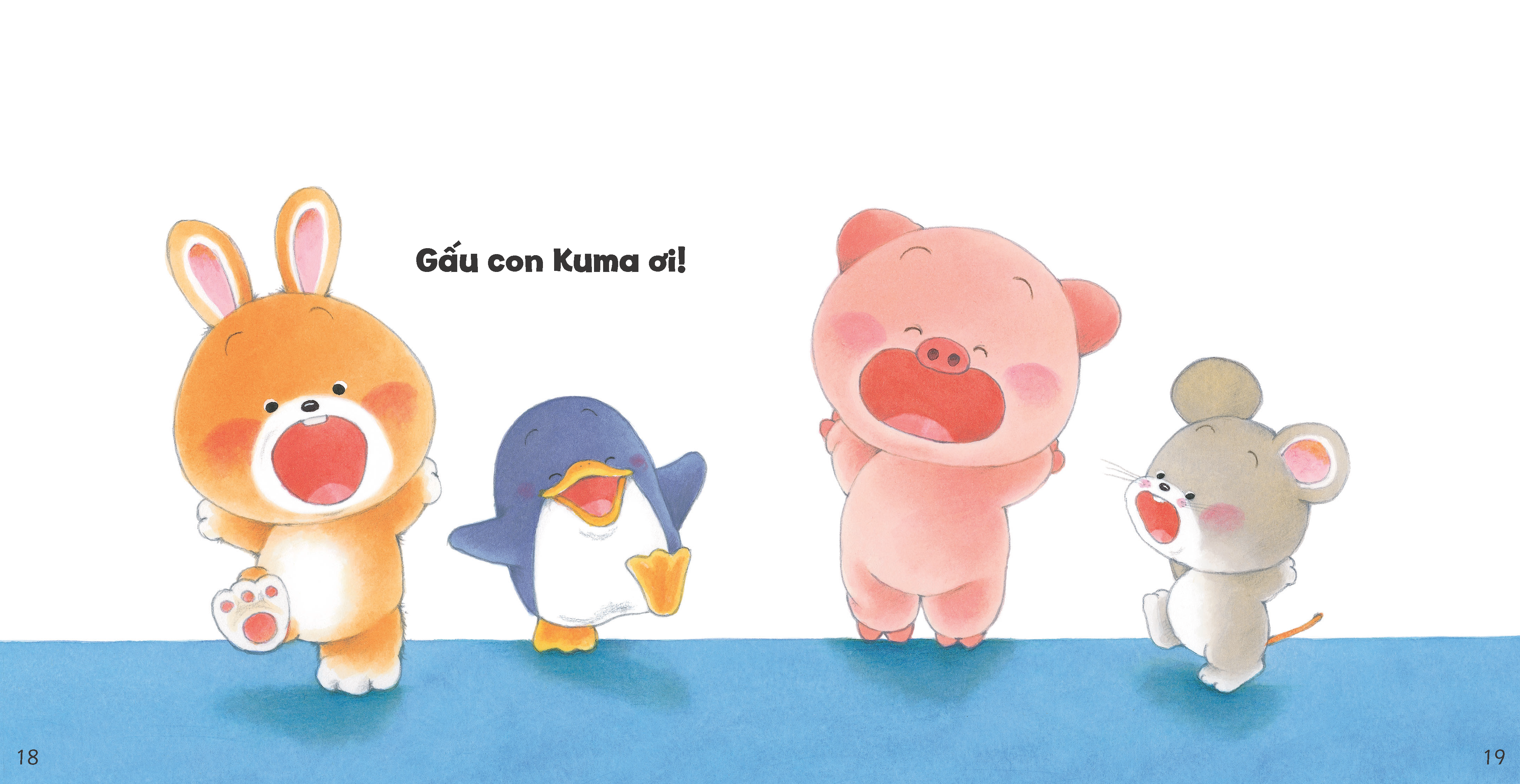 tủ sách ehon cho bé - bé điểm danh nào! vâng! - bìa cứng - Ảnh 5