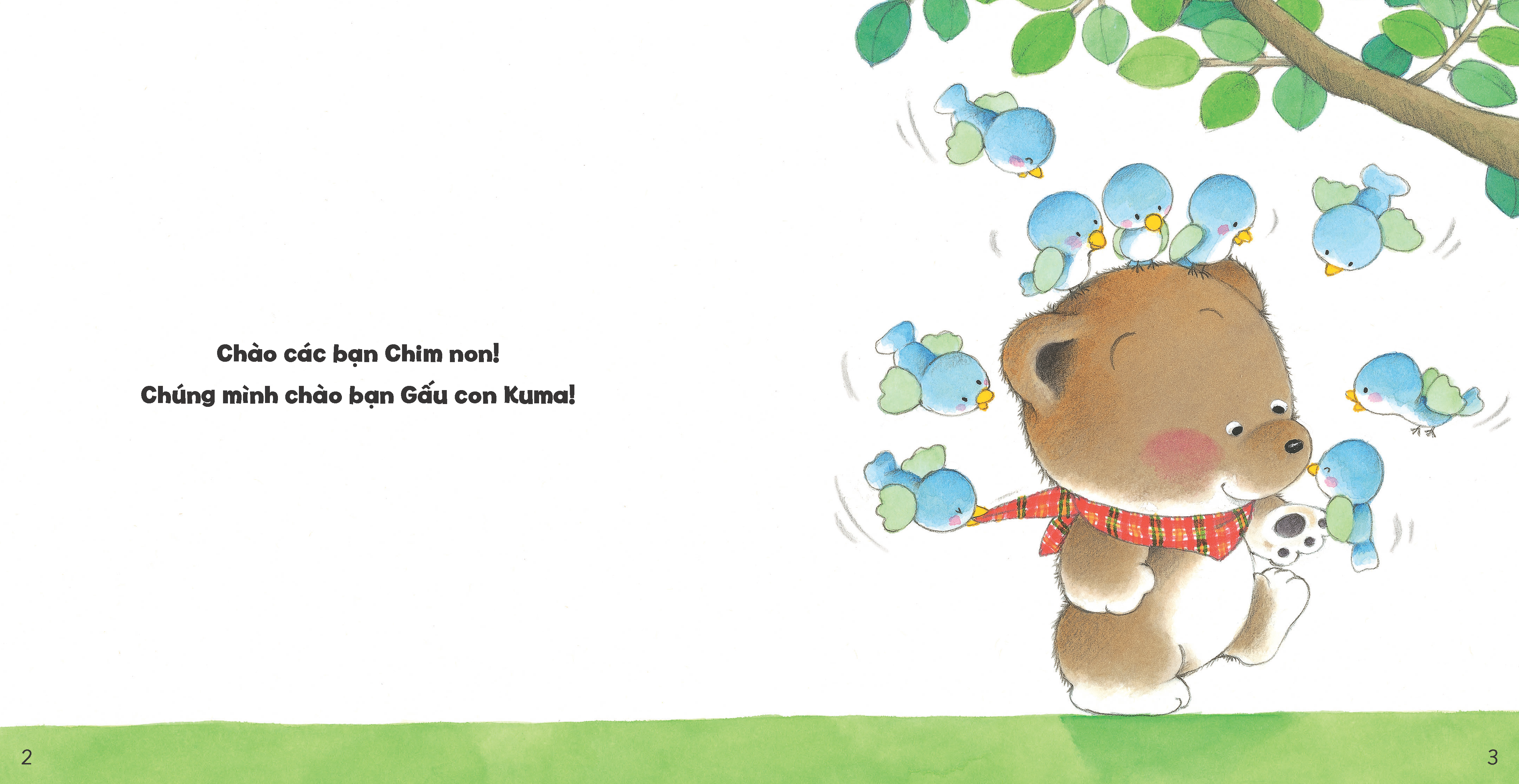 tủ sách ehon cho bé - chào bạn nhé! - bìa cứng - Ảnh 3