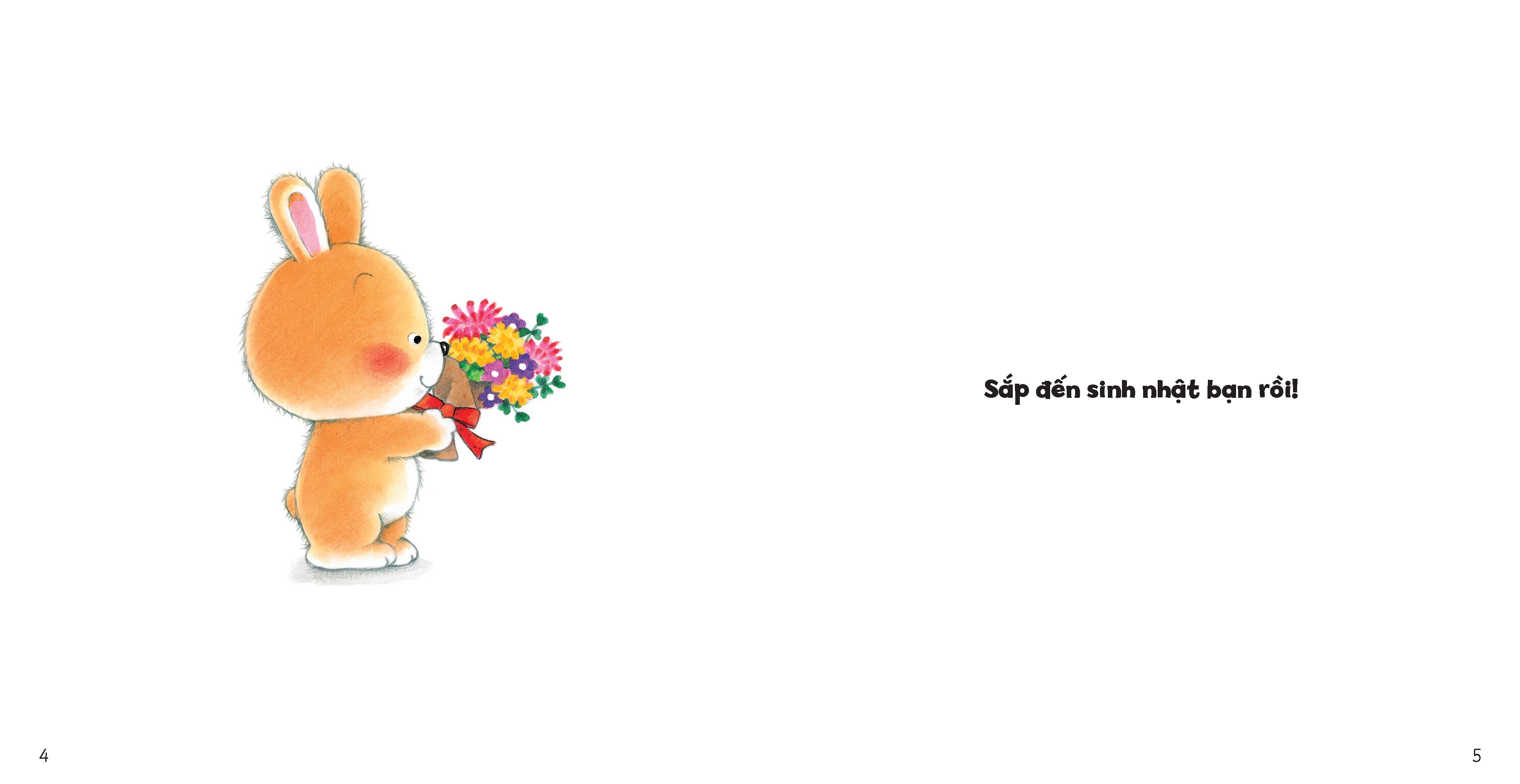 tủ sách ehon cho bé - mừng sinh nhật​ - bìa cứng - Ảnh 4