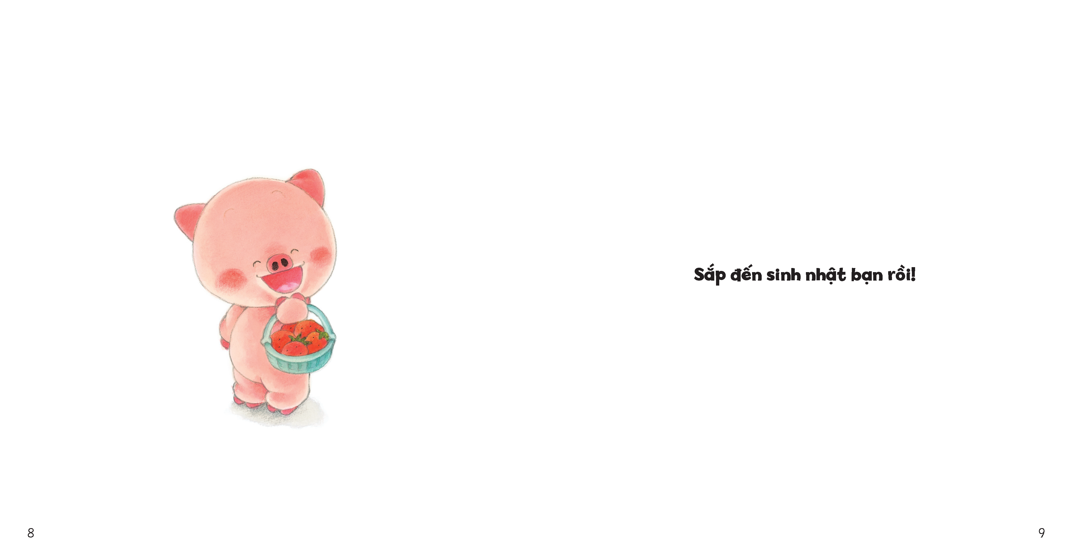 tủ sách ehon cho bé - mừng sinh nhật​ - bìa cứng - Ảnh 6