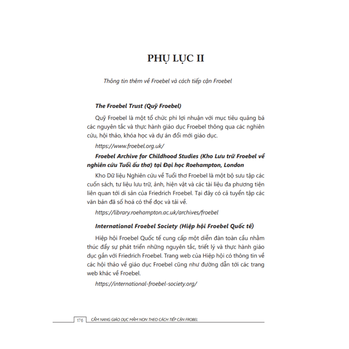 Tủ Sách Giáo Dục Mầm Non IPER - Cẩm Nang Giáo Dục Mầm Non Theo Cách Tiếp Cận Froebel - Ảnh 12