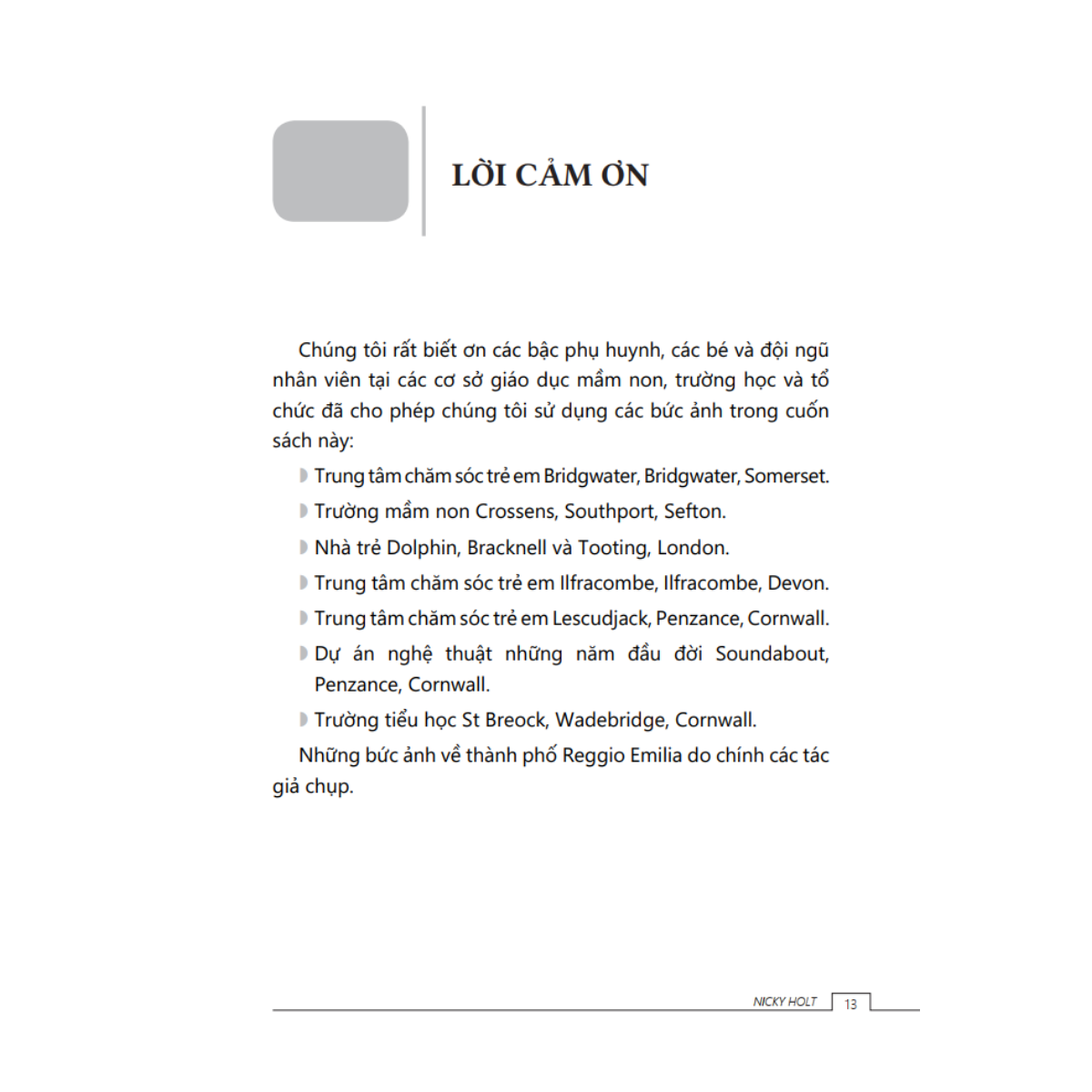 Tủ Sách Giáo Dục Mầm Non IPER - Cẩm Nang Giáo Dục Mầm Non Theo Cách Tiếp Cận Reggio - Ảnh 6