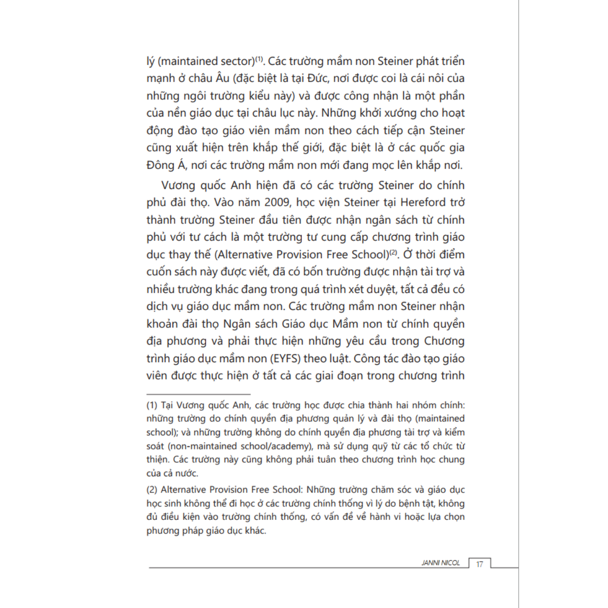 Tủ Sách Giáo Dục Mầm Non IPER - Cẩm Nang Giáo Dục Mầm Non Theo Cách Tiếp Cận Steiner Waldorf - Ảnh 7