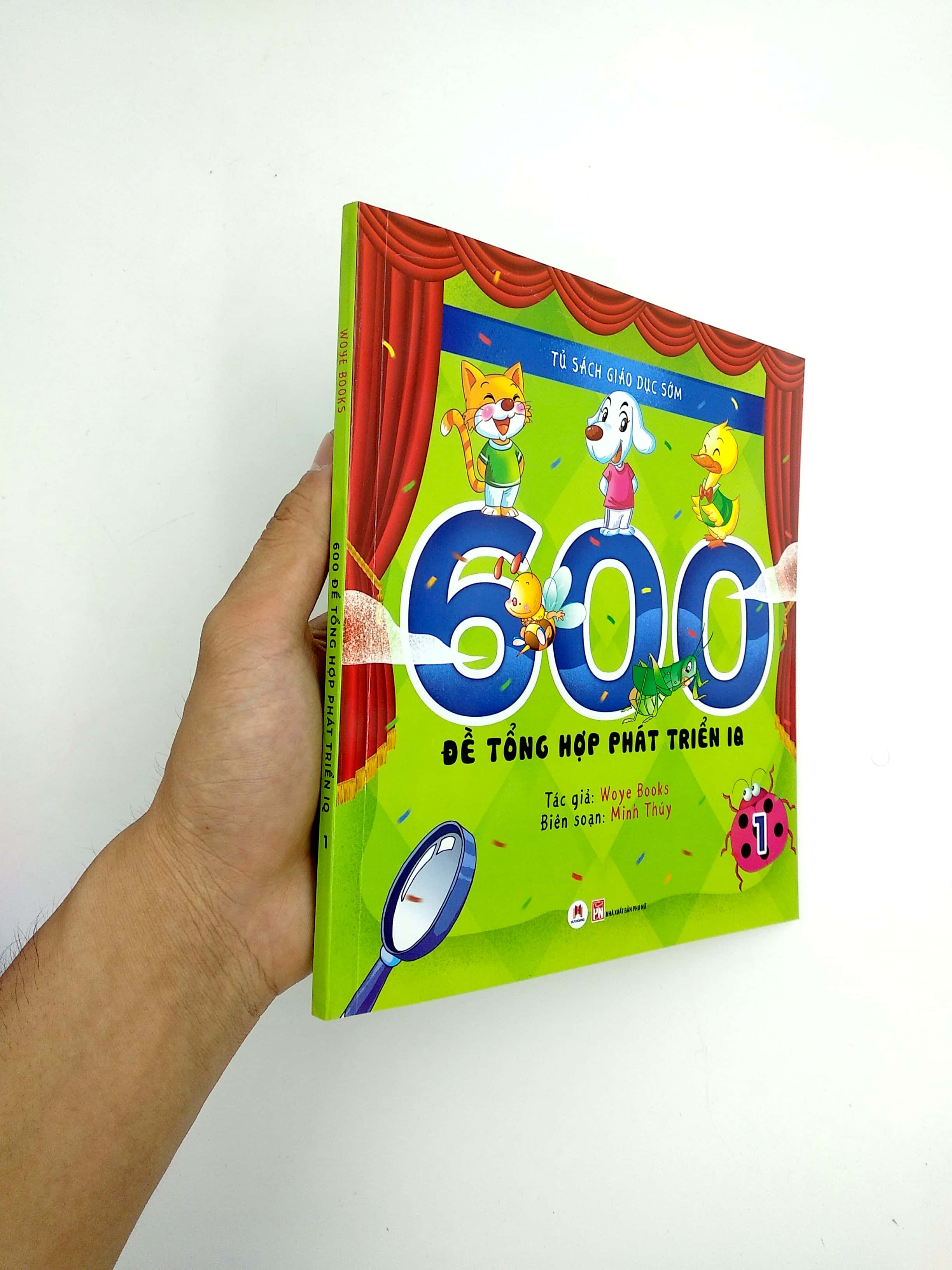 tủ sách giáo dục sớm - 600 đề tổng hợp phát triển iq -1 - Ảnh 12