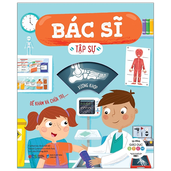 tủ sách giáo dục stem: bác sĩ tập sự