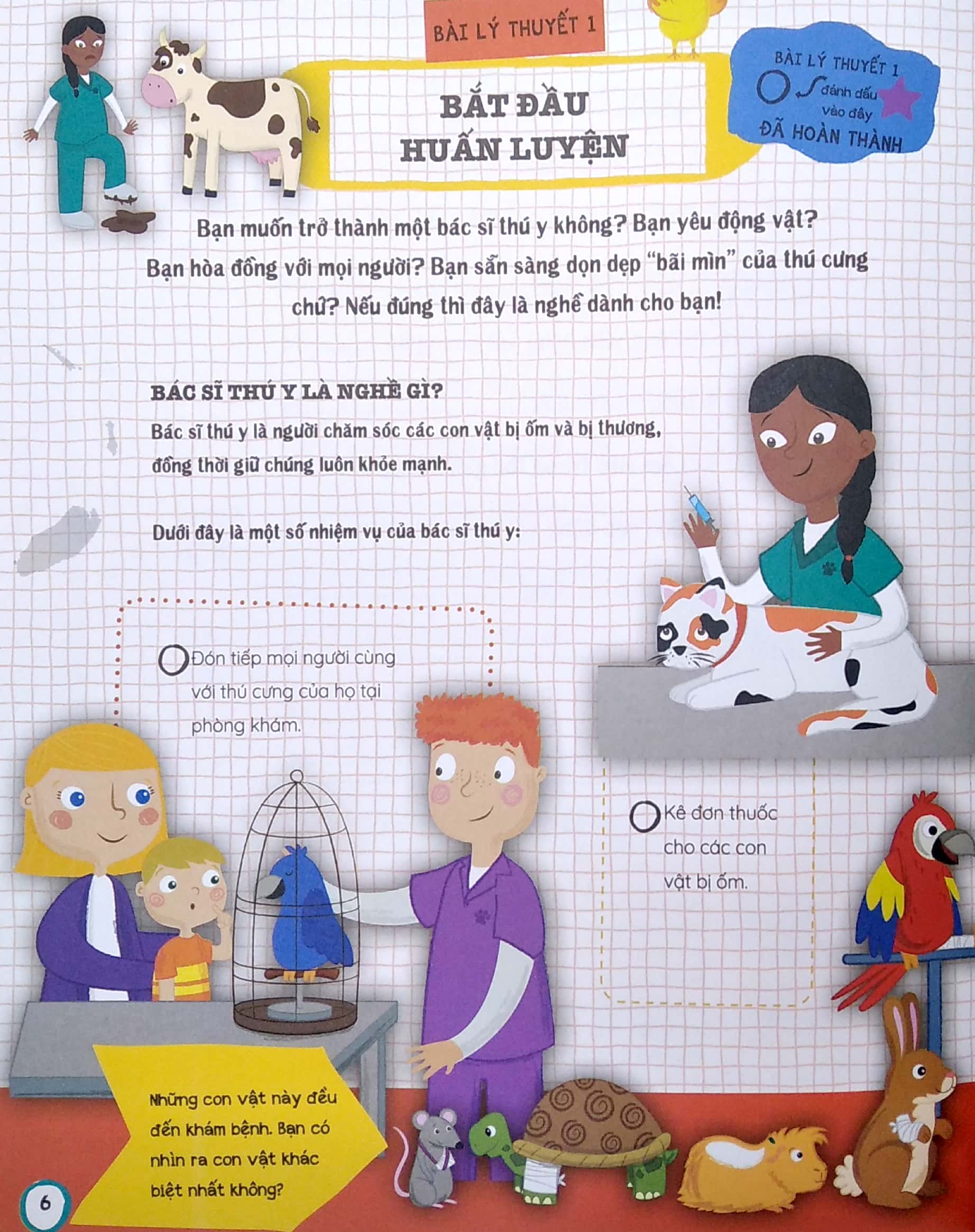 tủ sách giáo dục stem: bác sĩ thú y tập sự - Ảnh 4