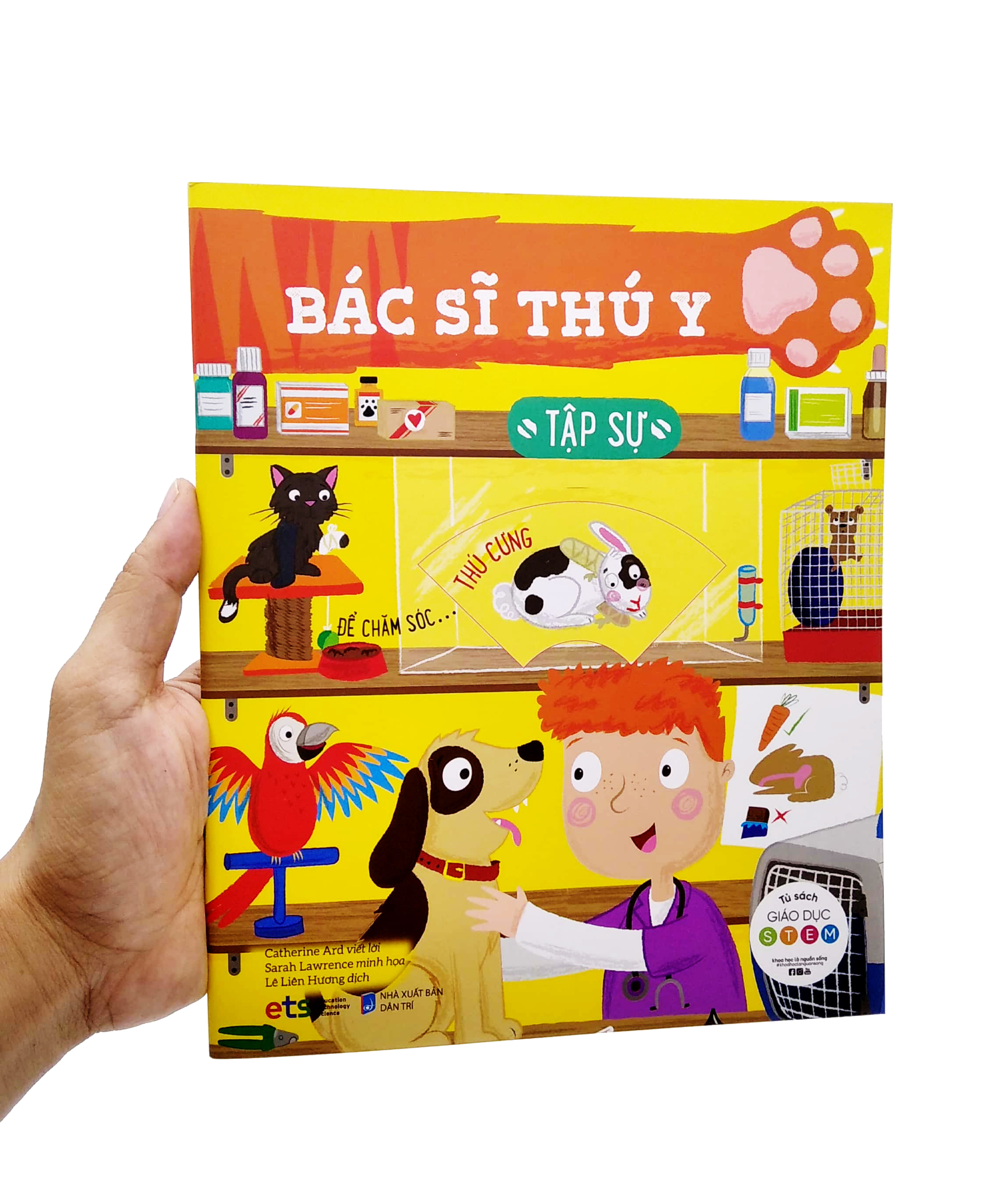 tủ sách giáo dục stem: bác sĩ thú y tập sự - Ảnh 7