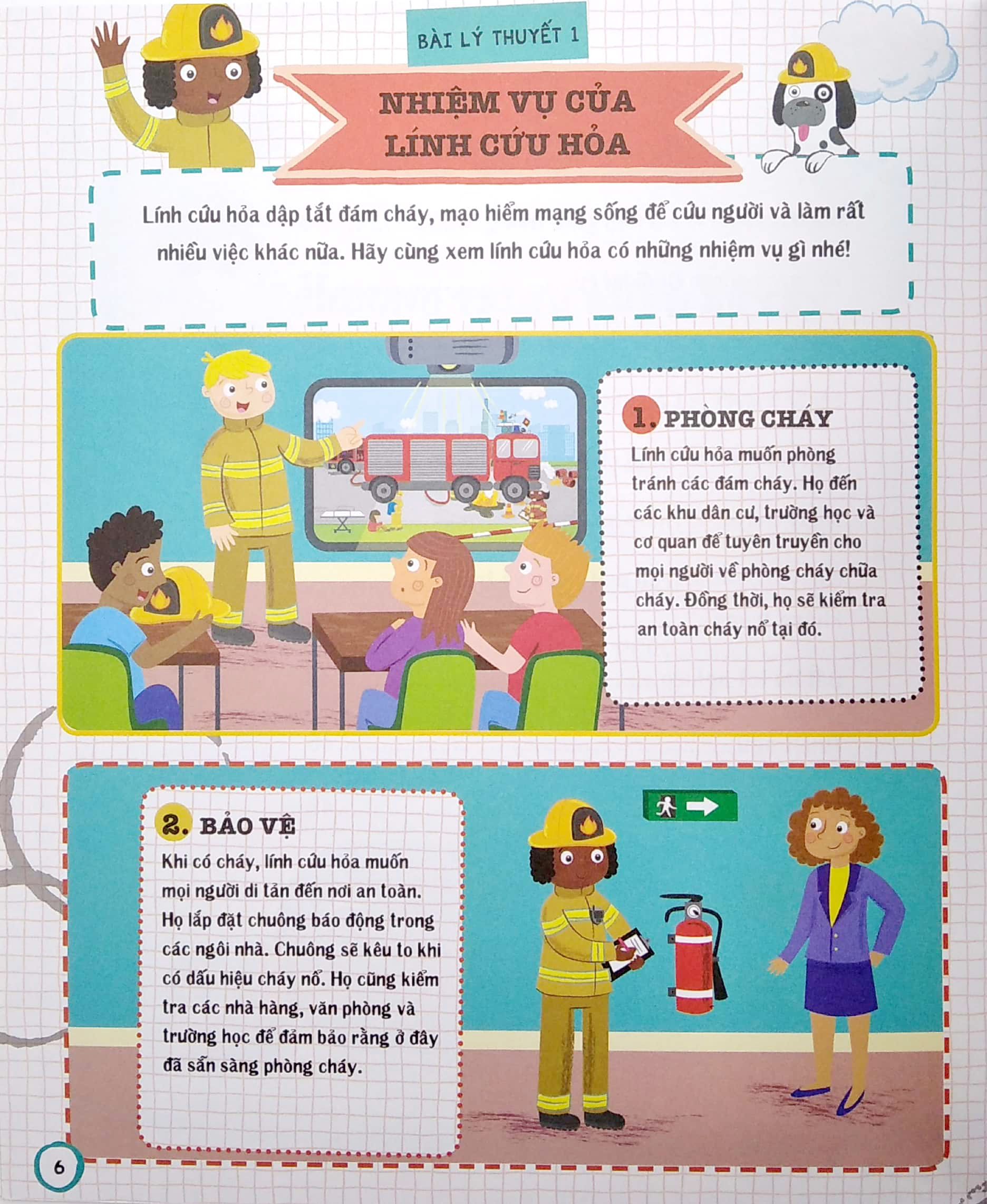 tủ sách giáo dục stem: lính cứu hỏa tập sự - Ảnh 4
