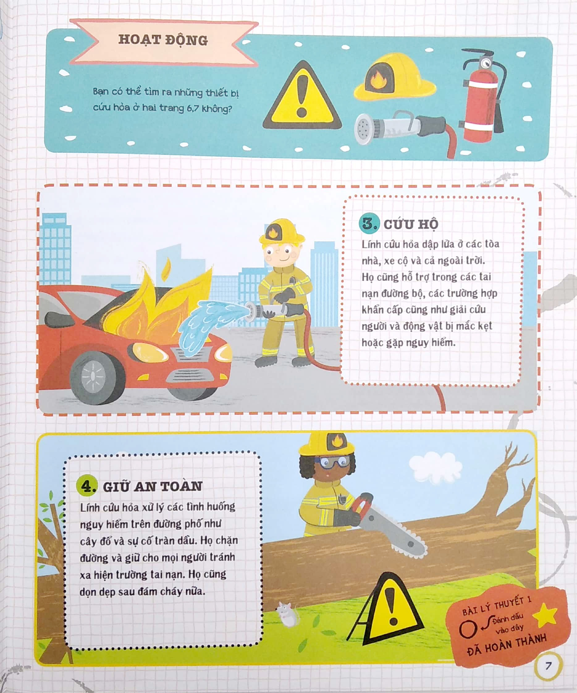 tủ sách giáo dục stem: lính cứu hỏa tập sự - Ảnh 5