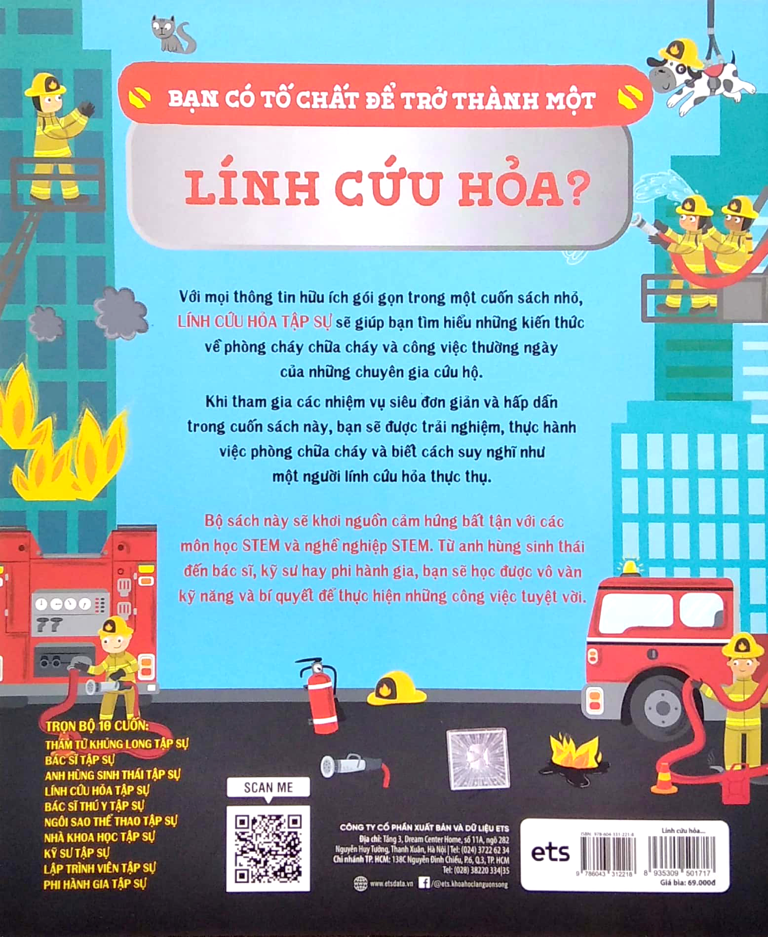tủ sách giáo dục stem: lính cứu hỏa tập sự - Ảnh 6