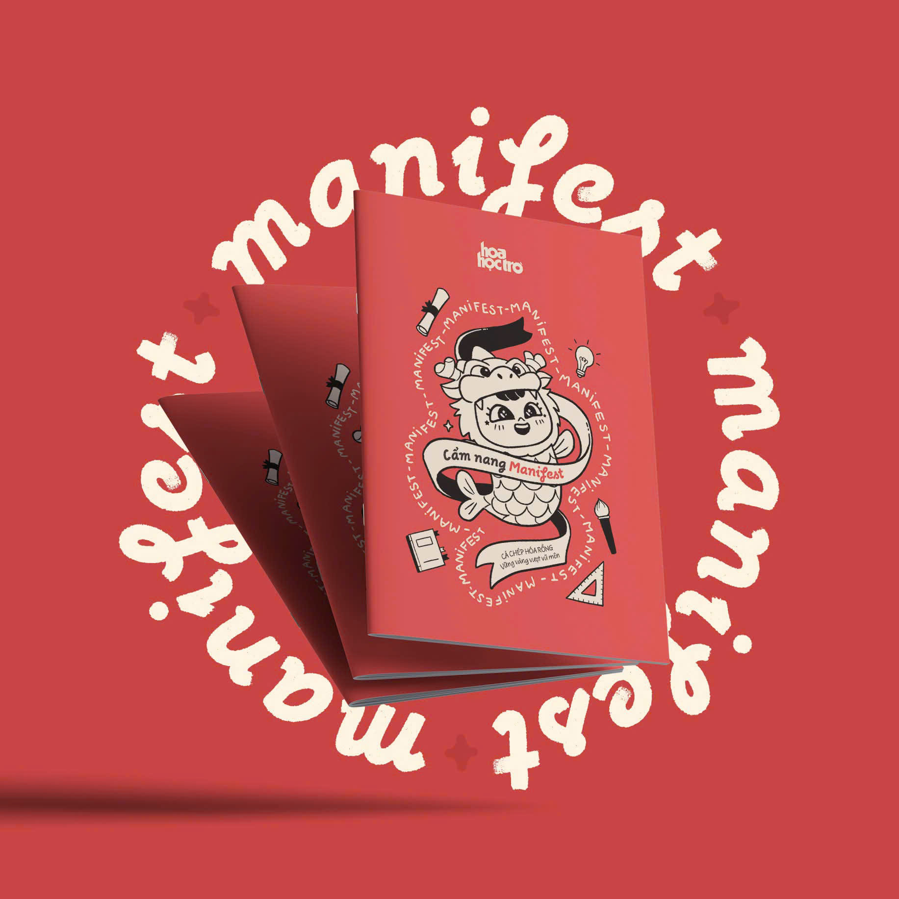 tủ sách gõ cửa tương lai - học gì để dẫn đầu - cá chép hóa rồng - vững vàng vượt vũ môn - tặng kèm sổ tay manifest - Ảnh 4