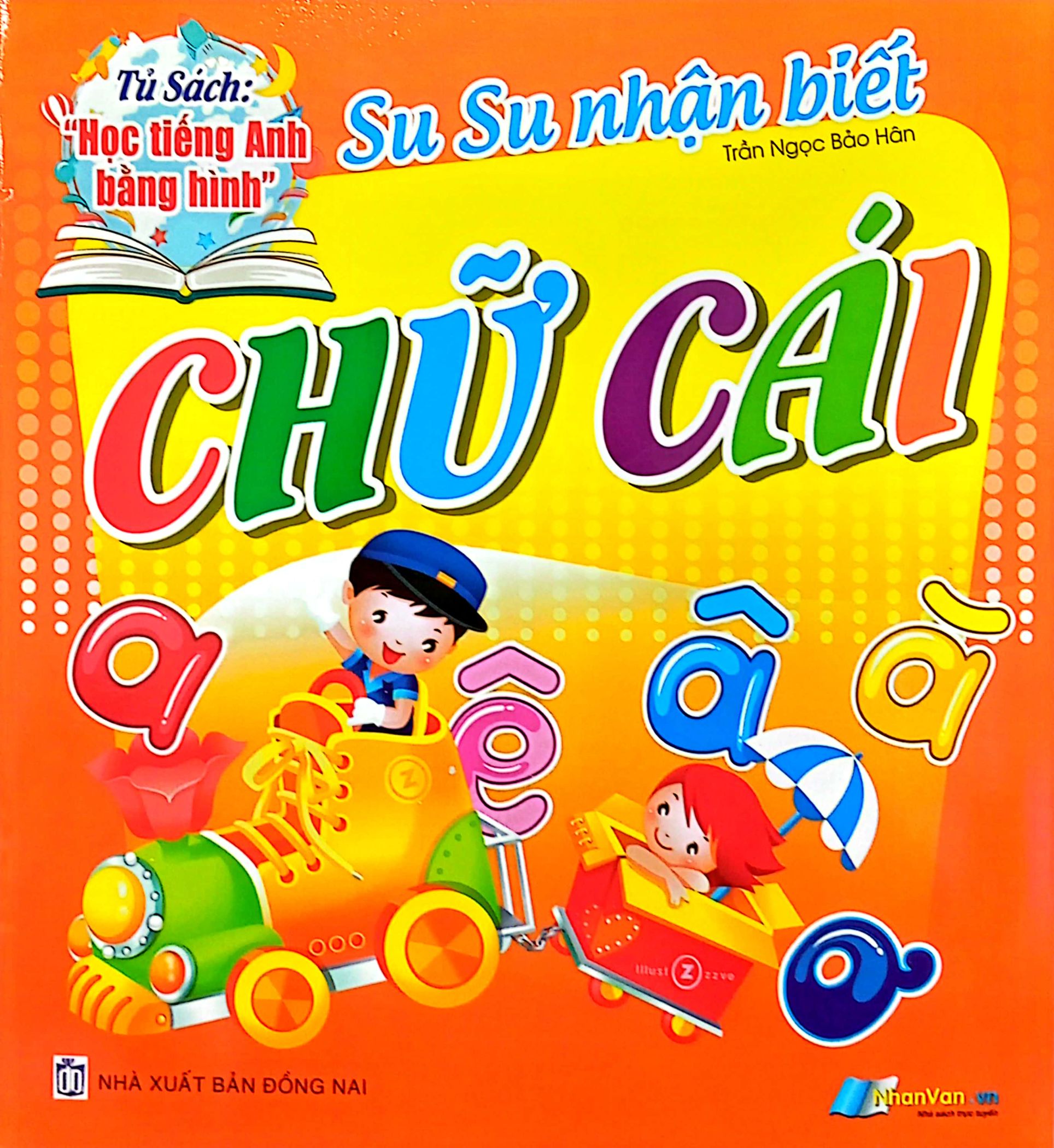 tủ sách học tiếng anh bằng hình - su su nhận biết - chữ cái - Ảnh 2