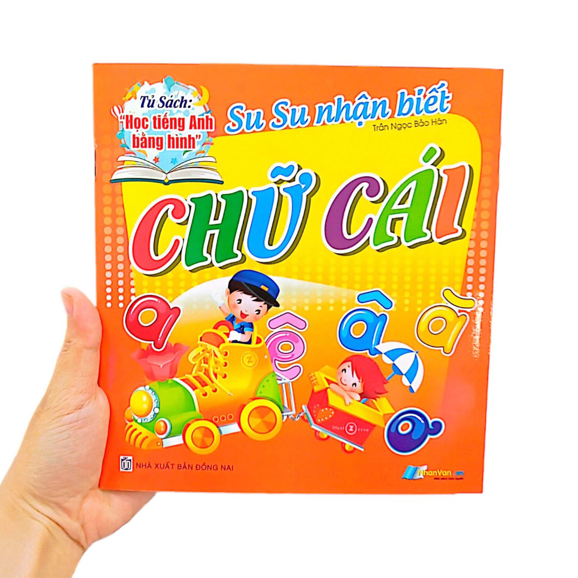 tủ sách học tiếng anh bằng hình - su su nhận biết - chữ cái - Ảnh 8