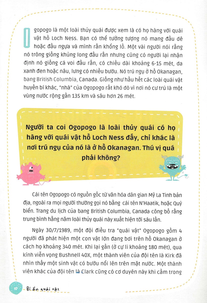 tủ sách khám phá - bí ẩn những quái vật đáng sợ - Ảnh 7